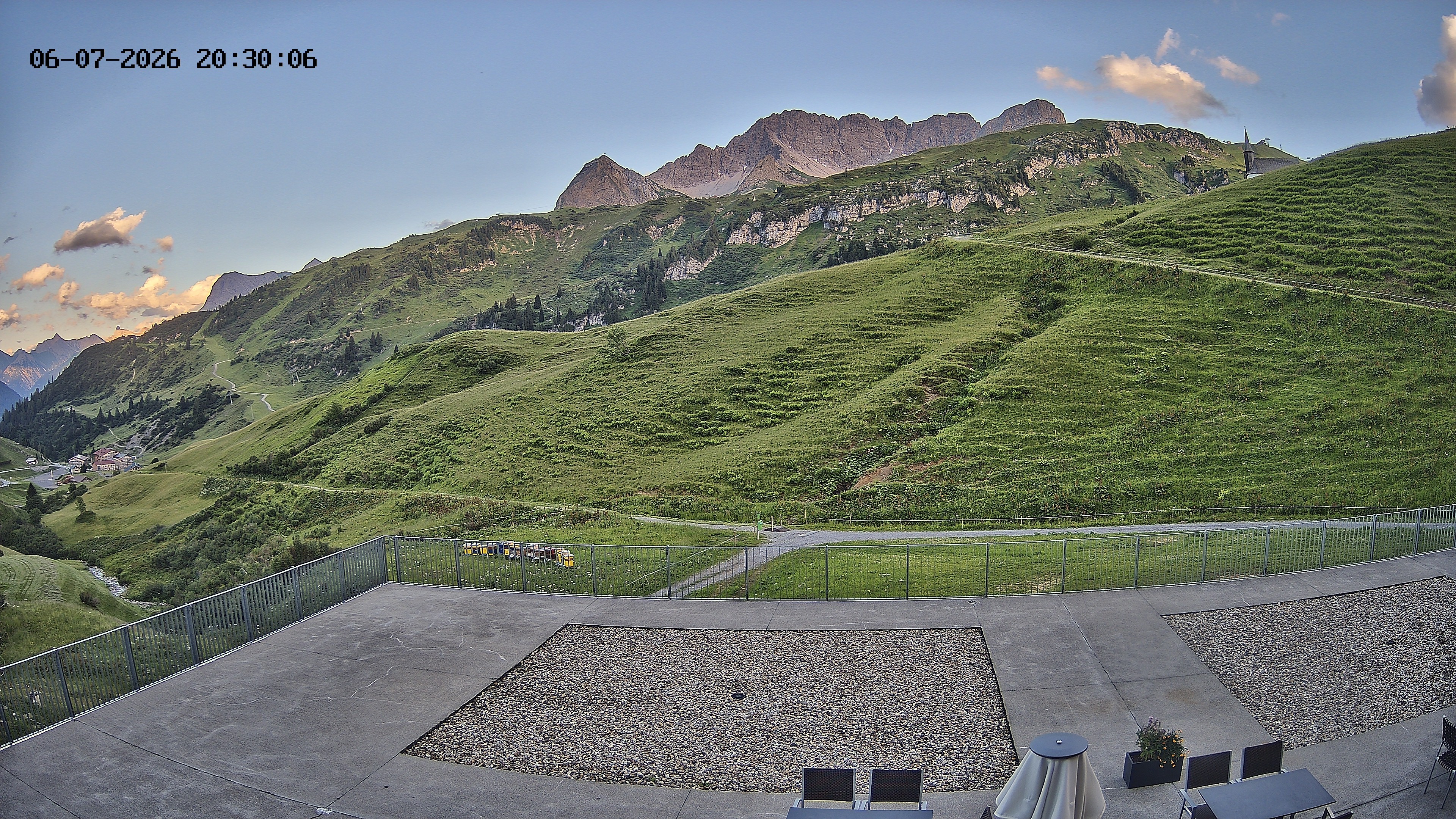 Archiv Foto Webcam Hotel Adler in Warth