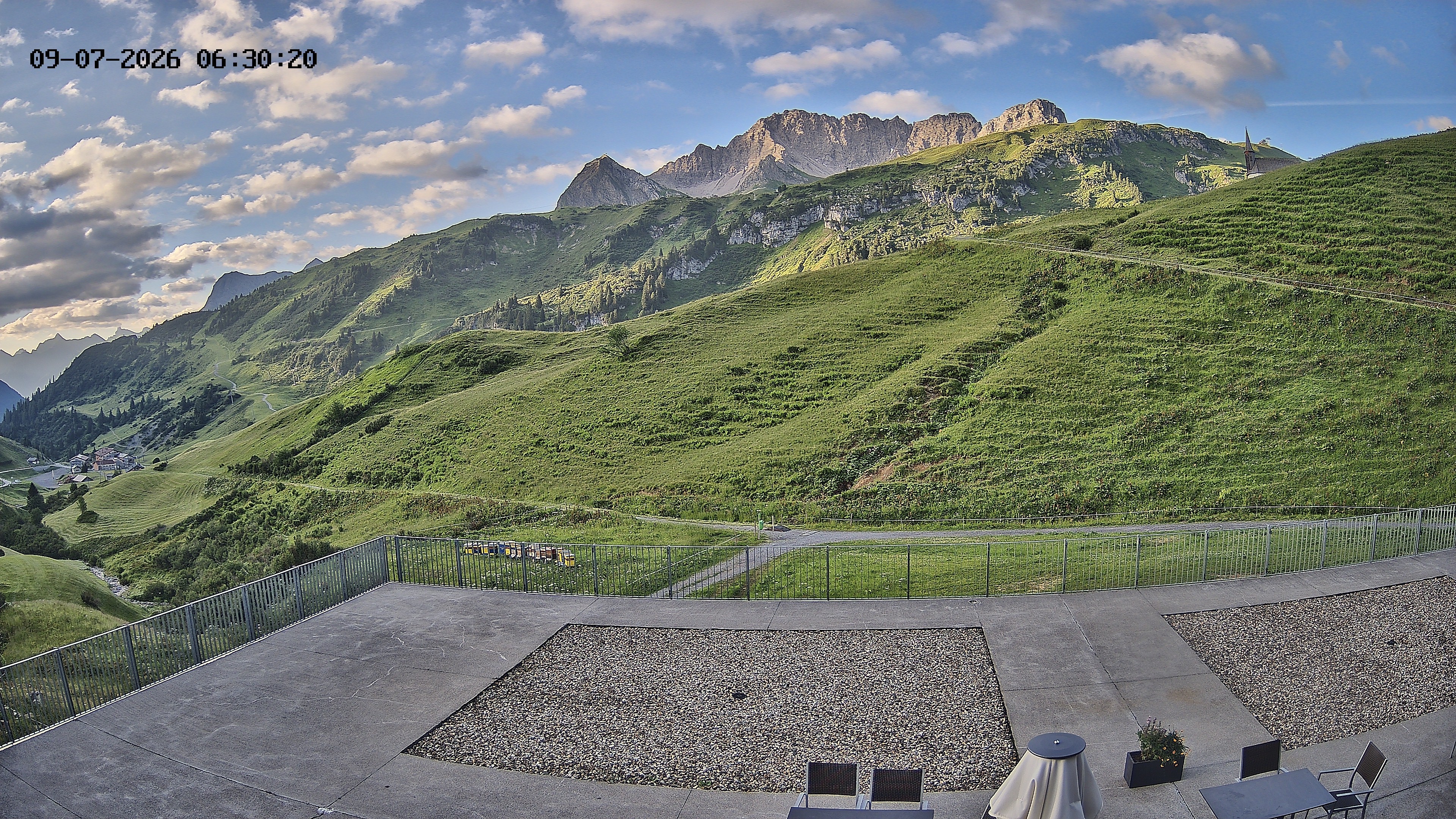 Archived image Webcam Hotel Adler at Warth