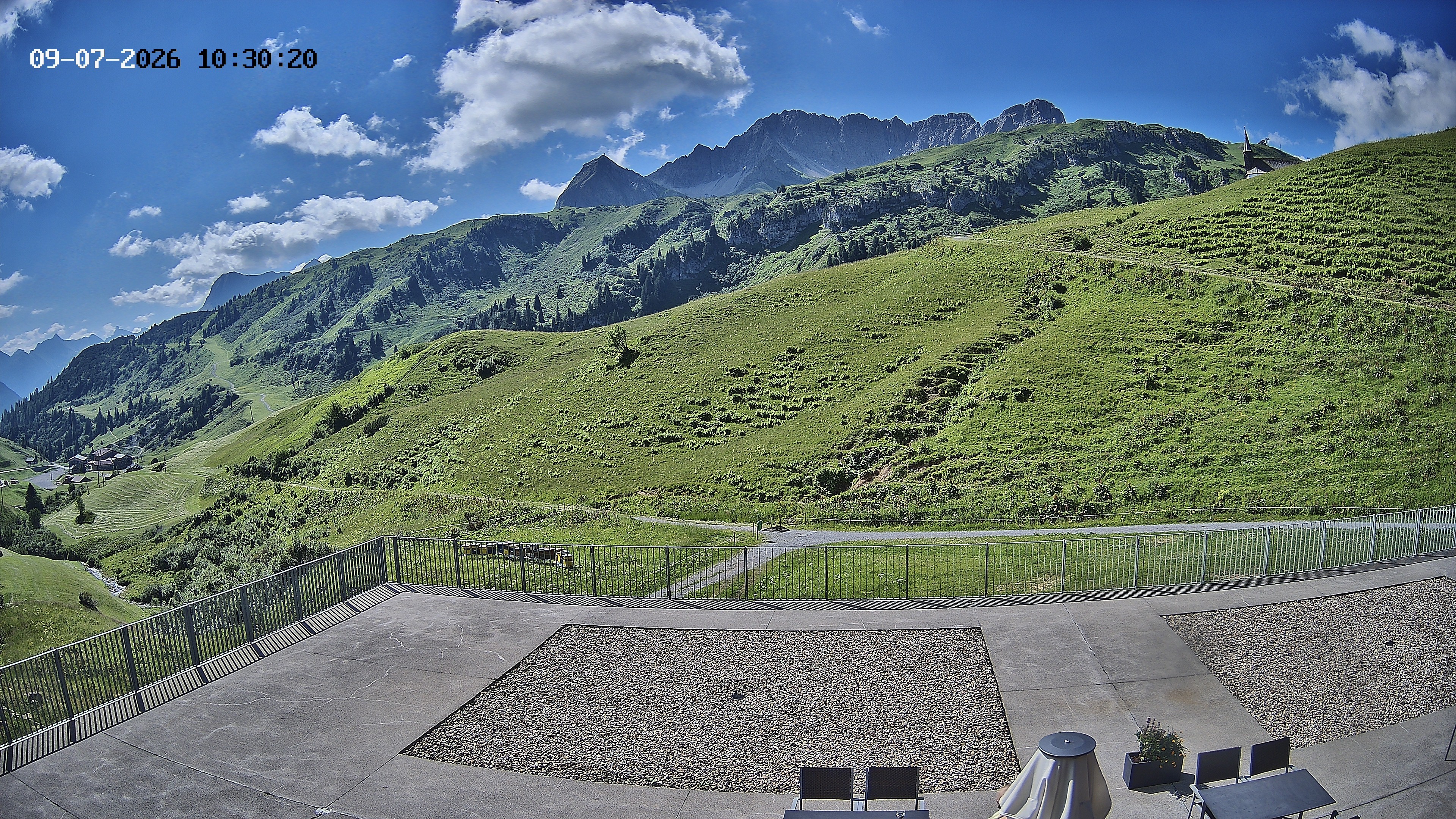 Archiv Foto Webcam Hotel Adler in Warth