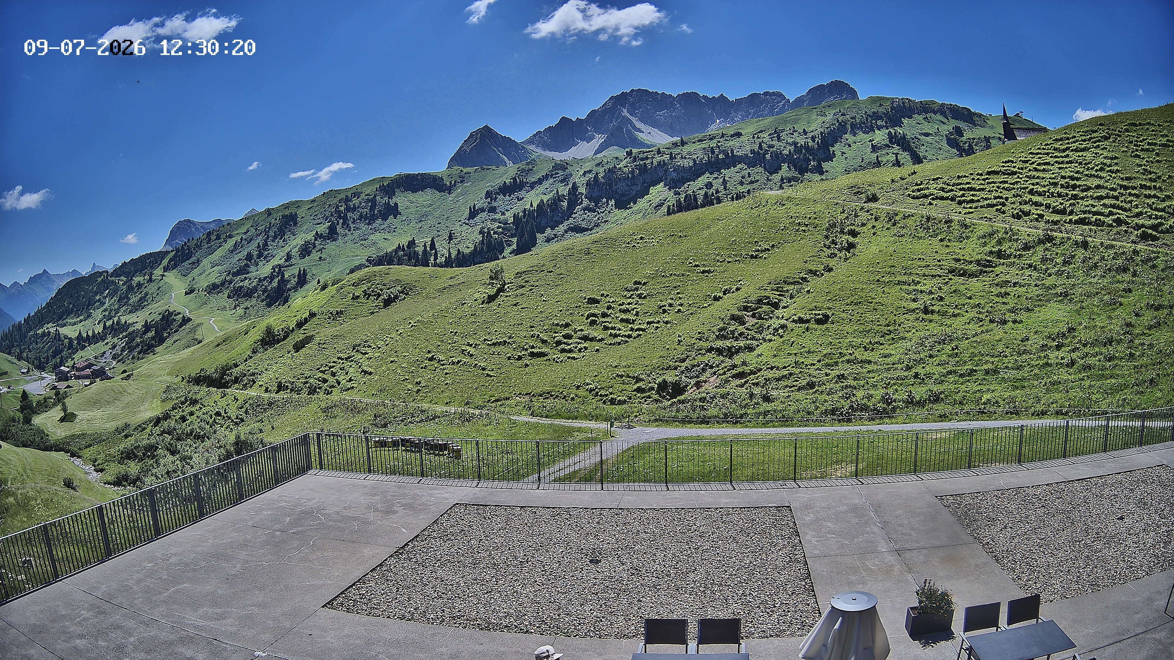 Archiv Foto Webcam Hotel Adler in Warth