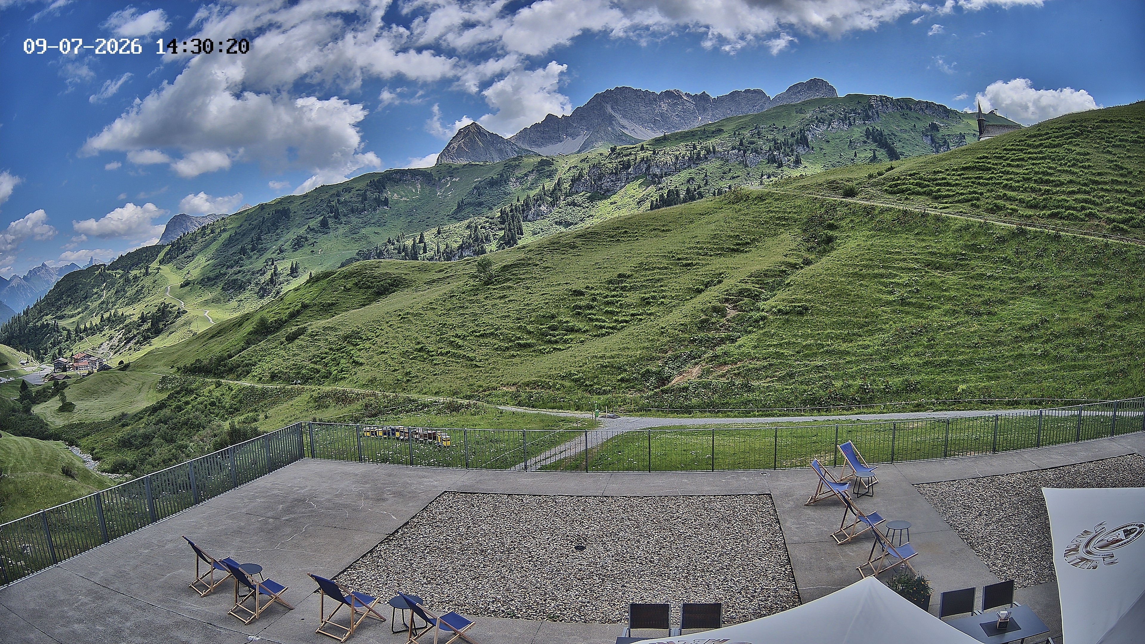 Archiv Foto Webcam Hotel Adler in Warth