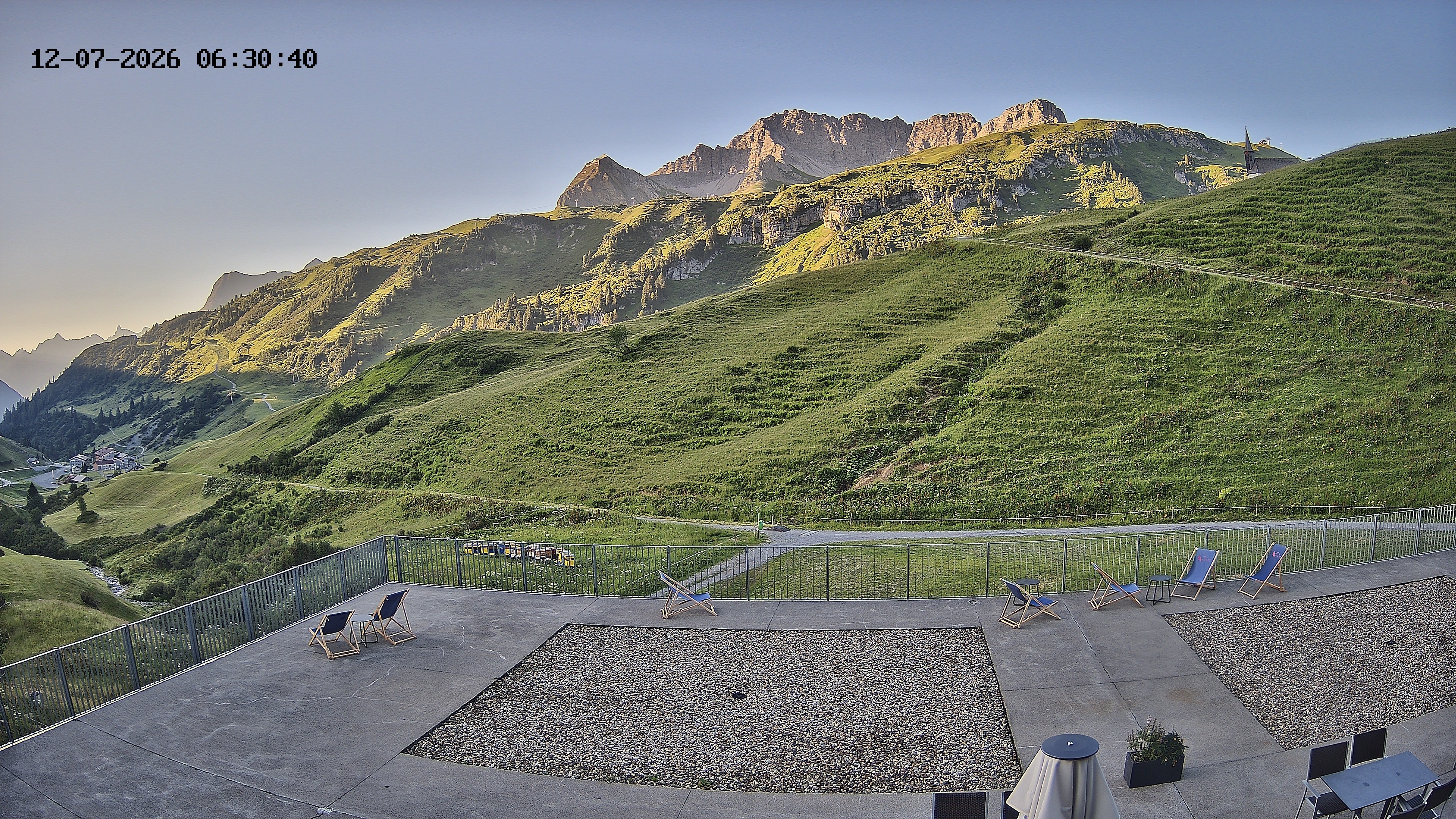 Archiv Foto Webcam Hotel Adler in Warth