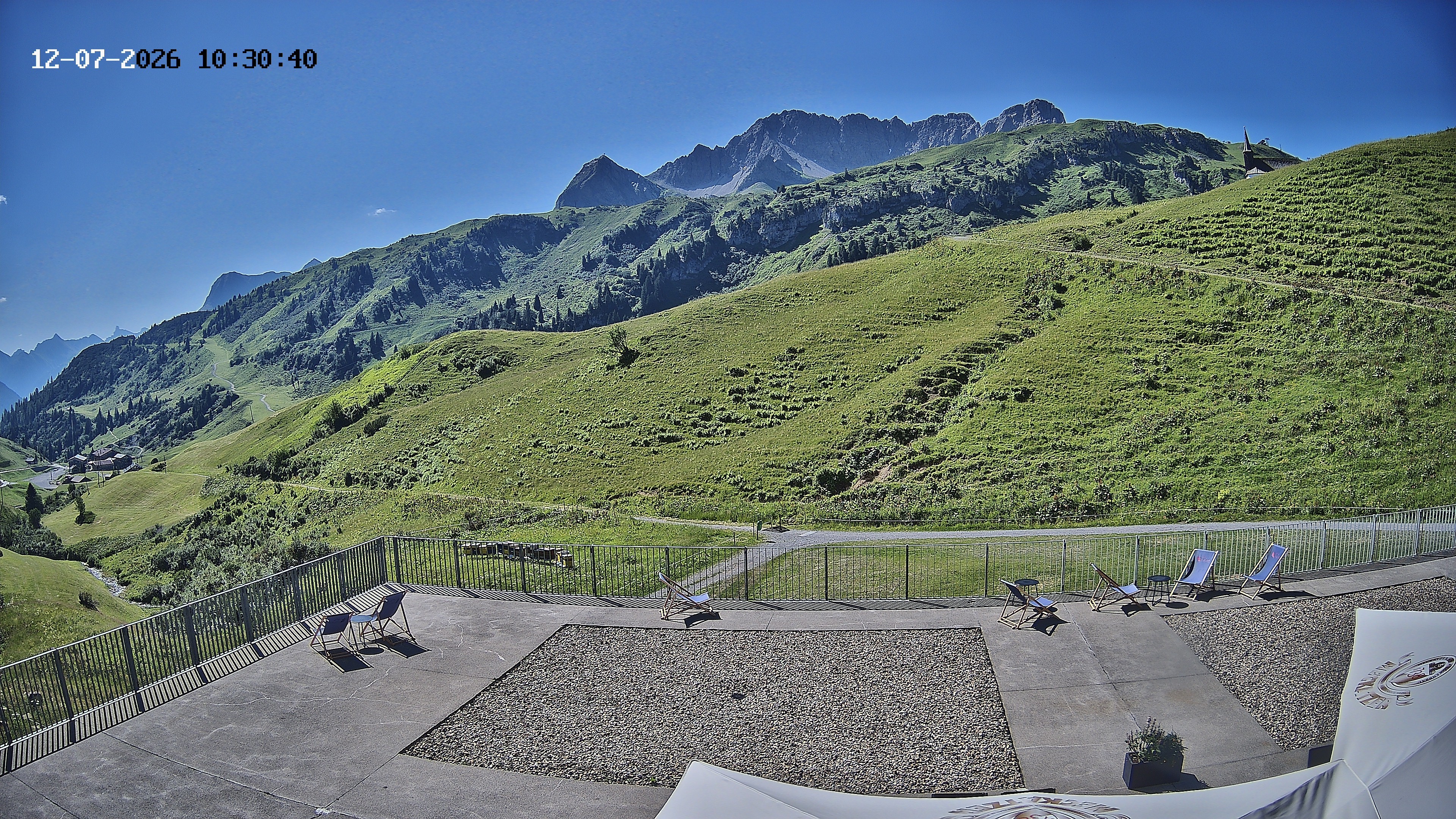 Archiv Foto Webcam Hotel Adler in Warth