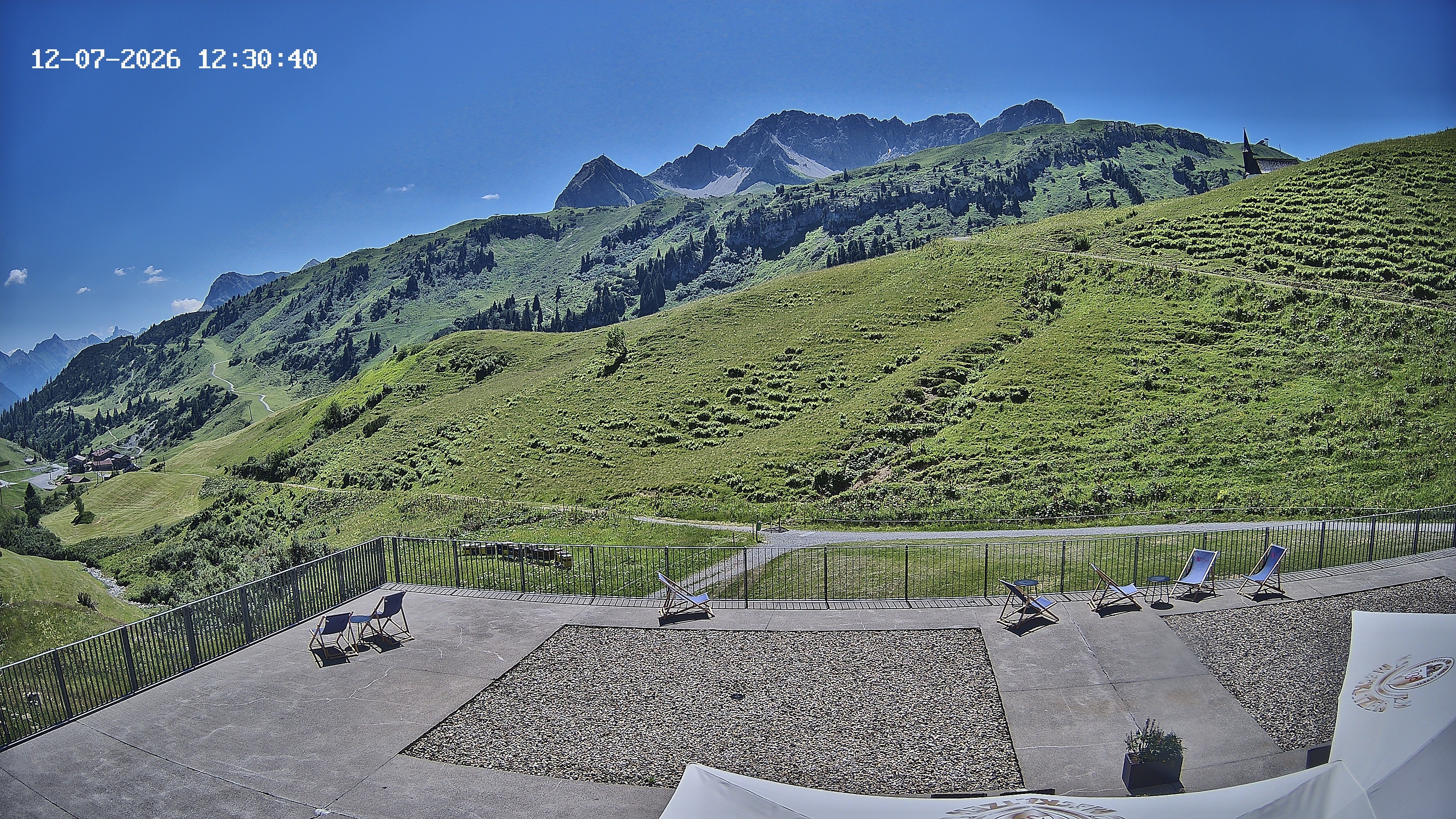 Archiv Foto Webcam Hotel Adler in Warth