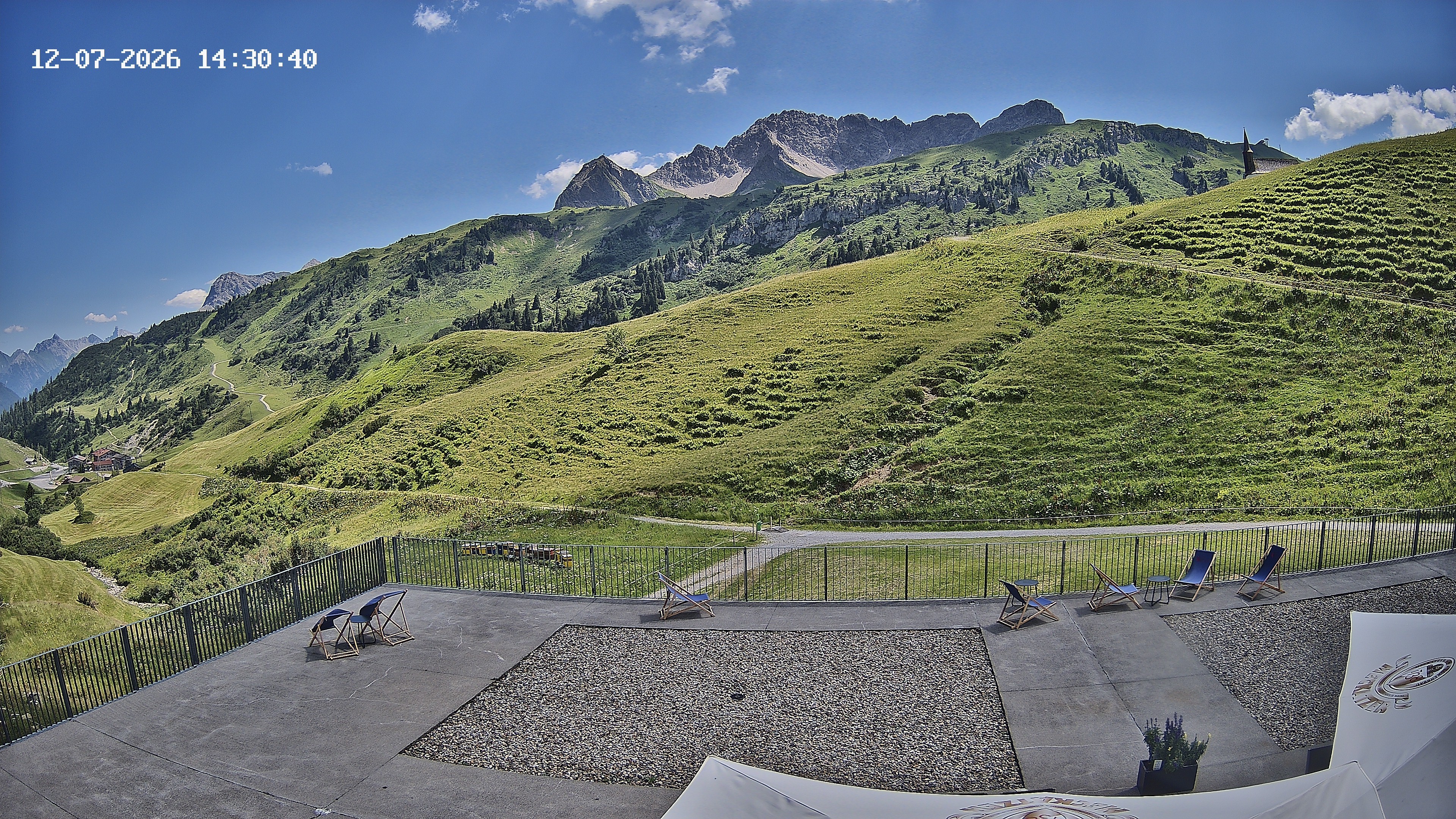 Archiv Foto Webcam Hotel Adler in Warth