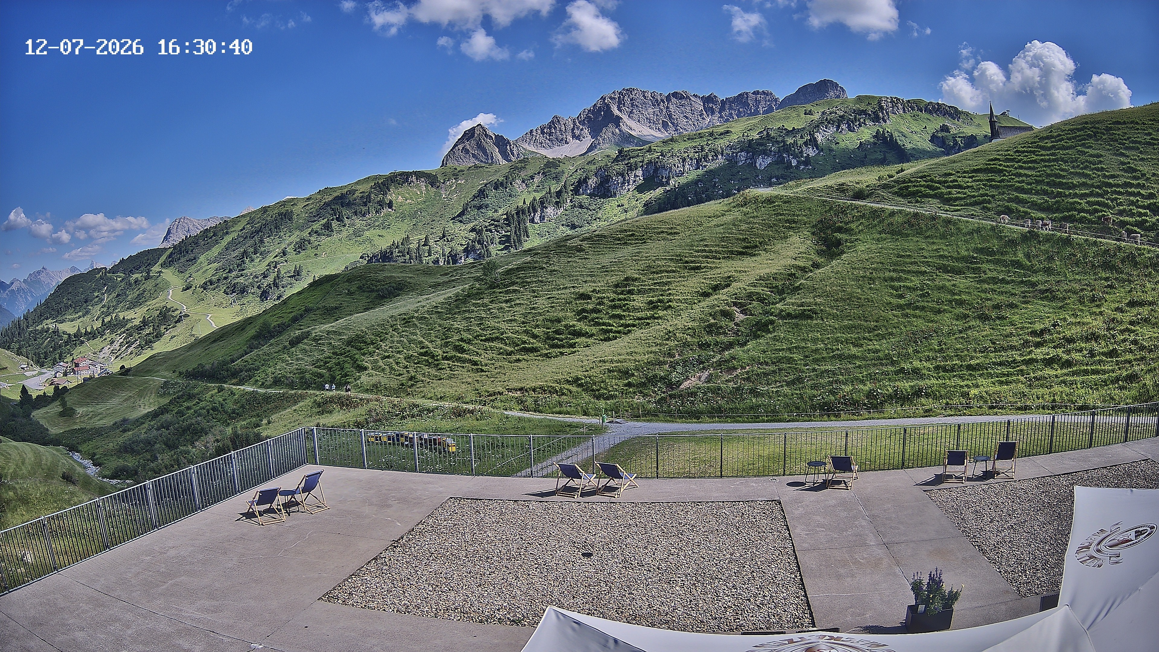 Archiv Foto Webcam Hotel Adler in Warth