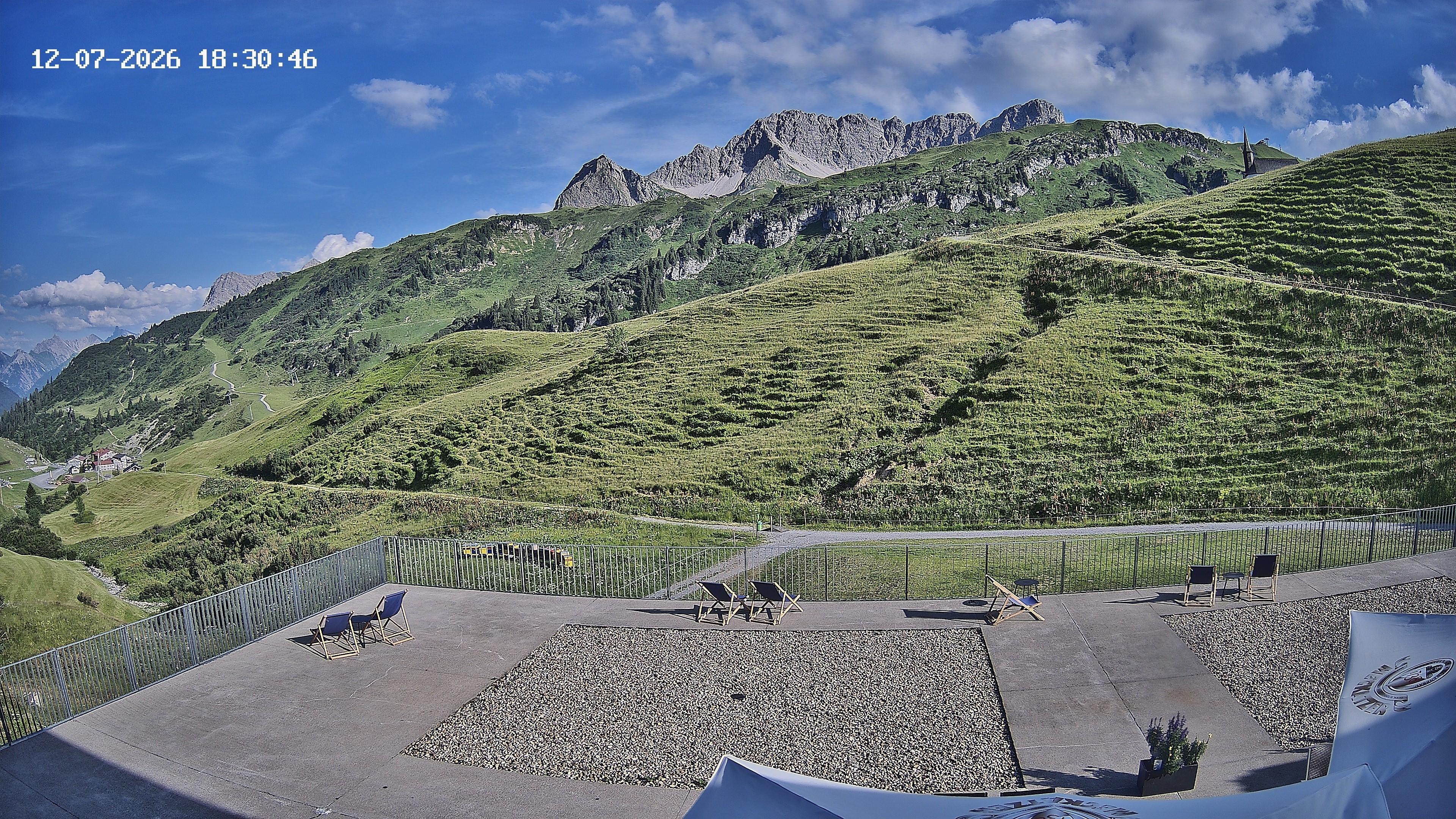 Archiv Foto Webcam Hotel Adler in Warth
