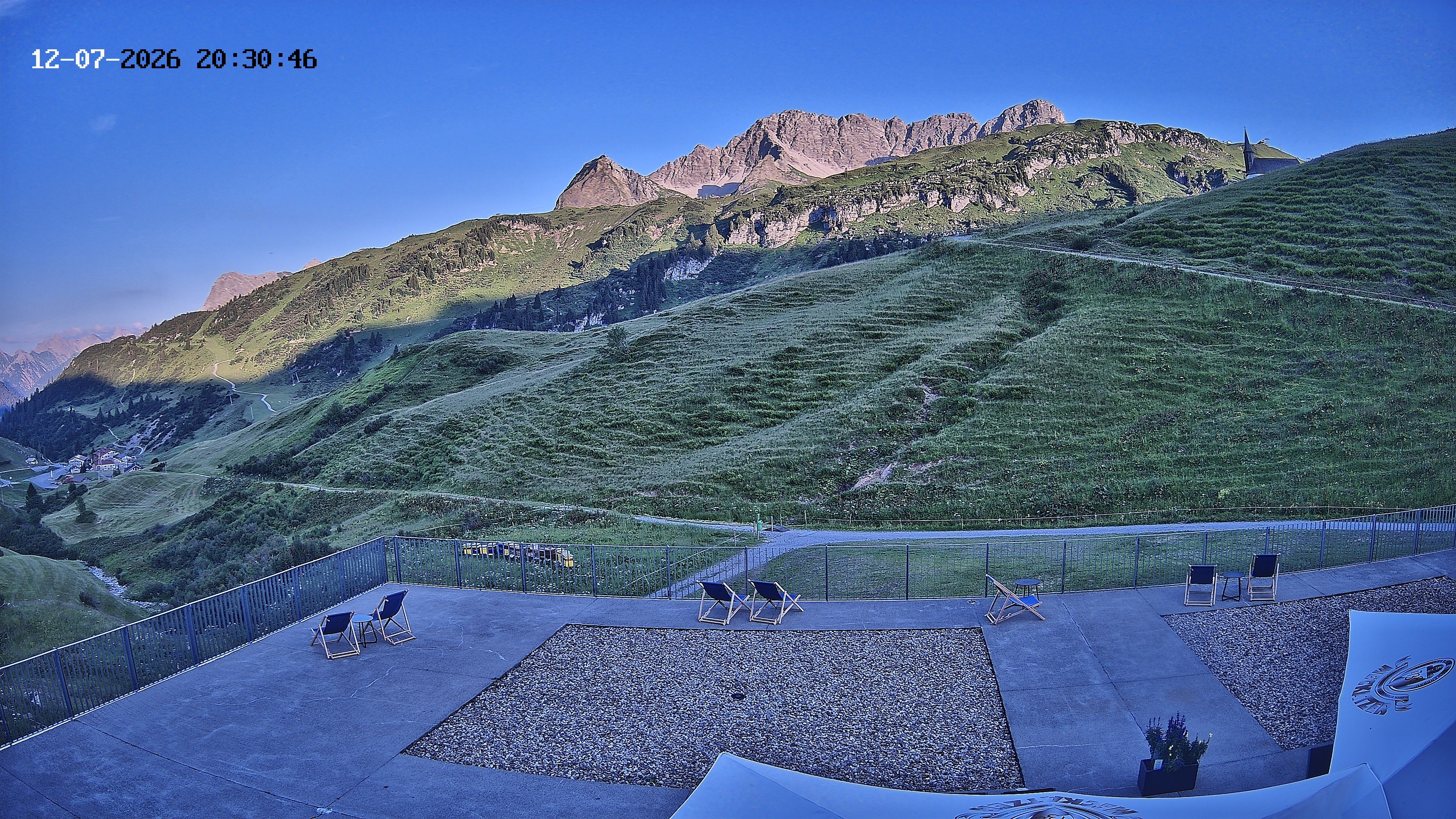 Archived image Webcam Hotel Adler at Warth