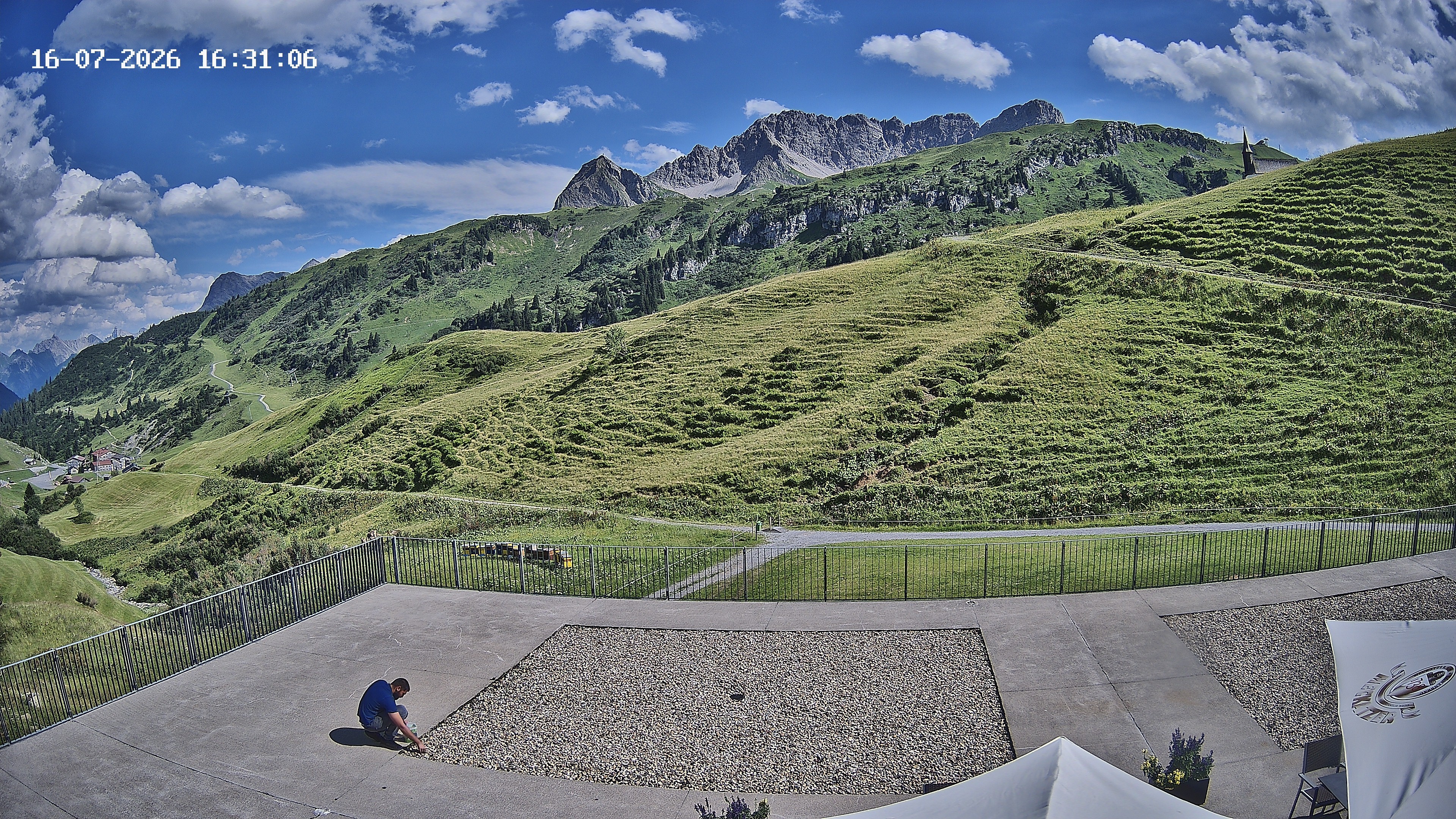 Archiv Foto Webcam Hotel Adler in Warth