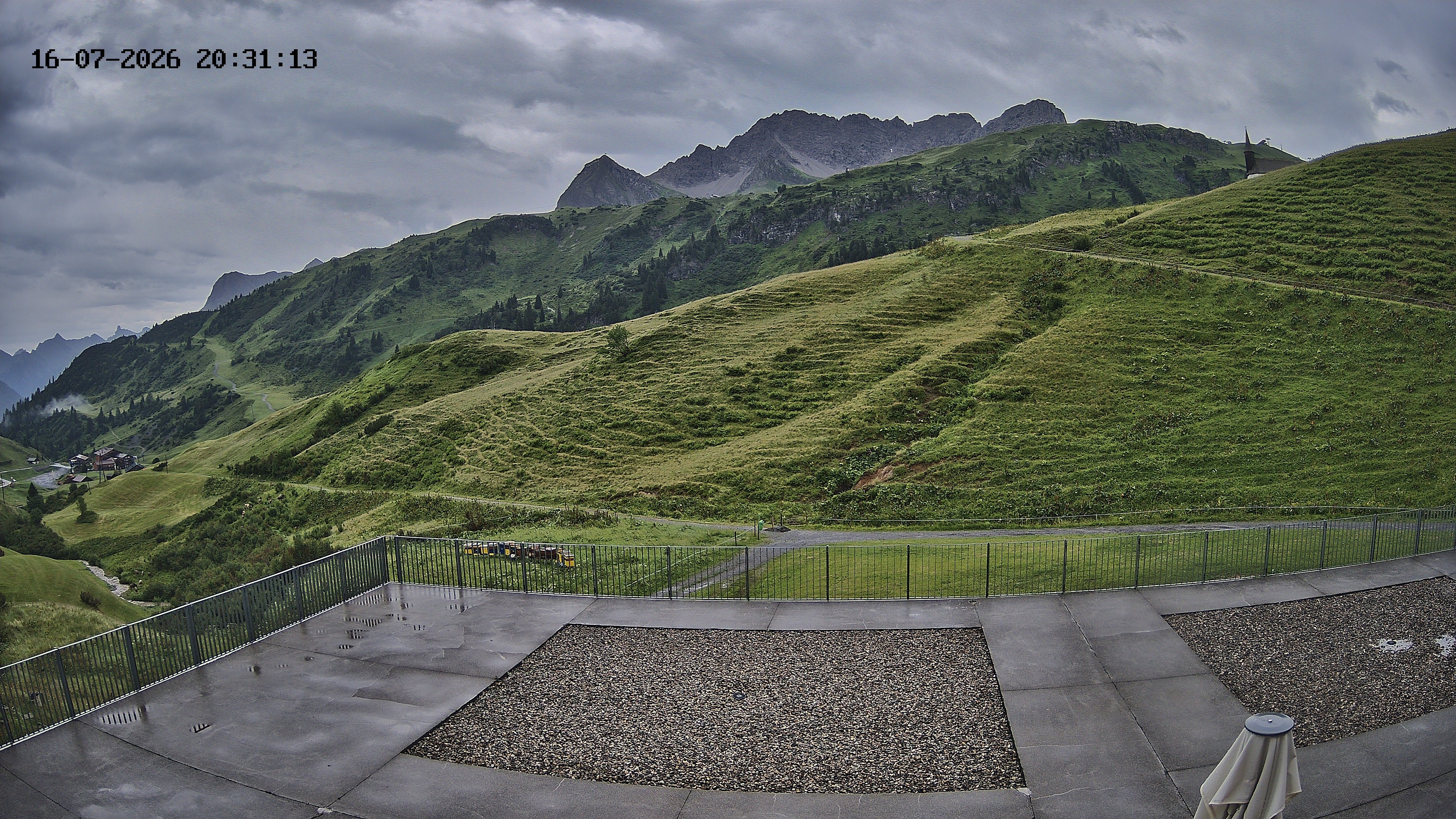 Archived image Webcam Hotel Adler at Warth