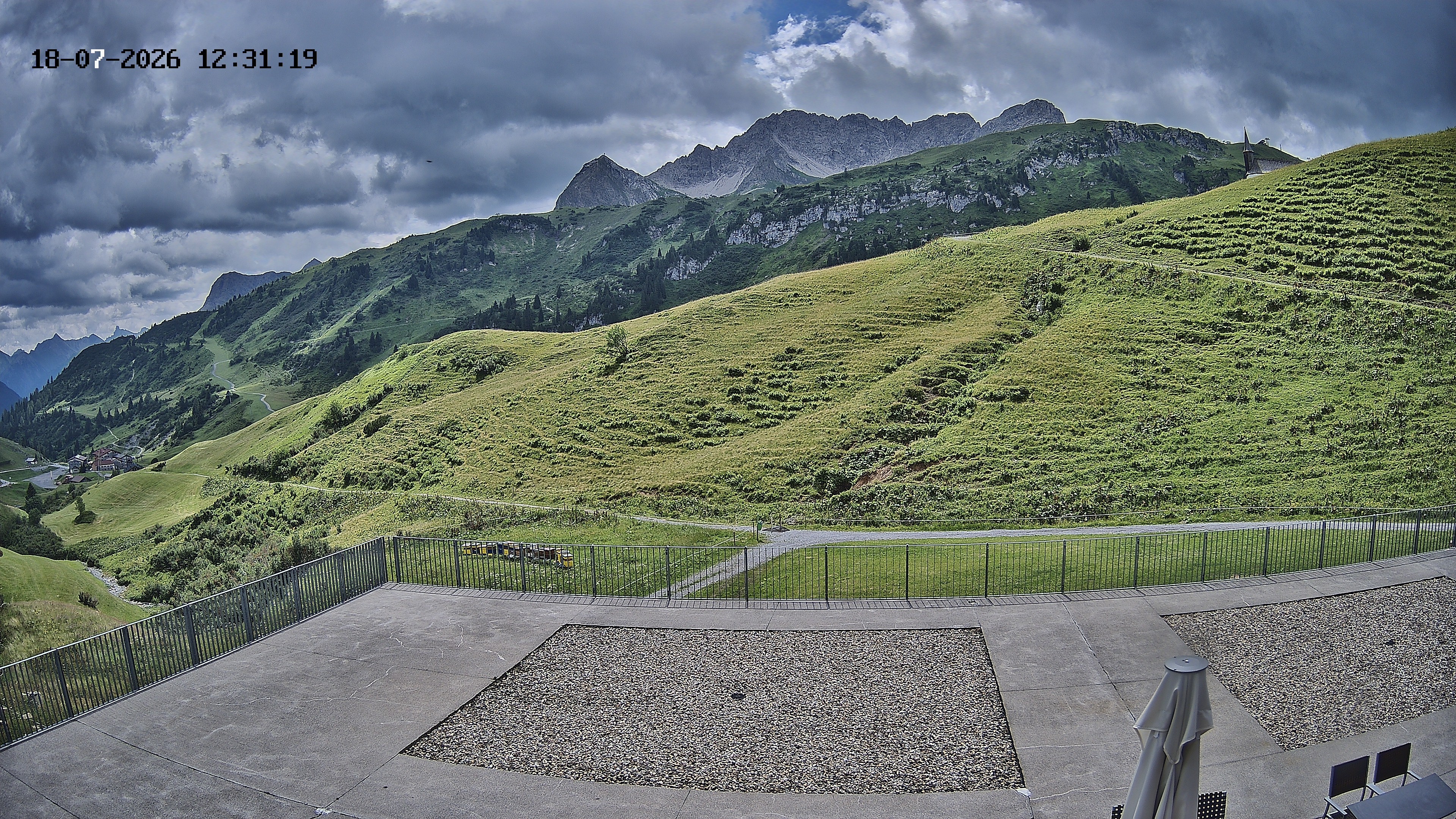 Archived image Webcam Hotel Adler at Warth