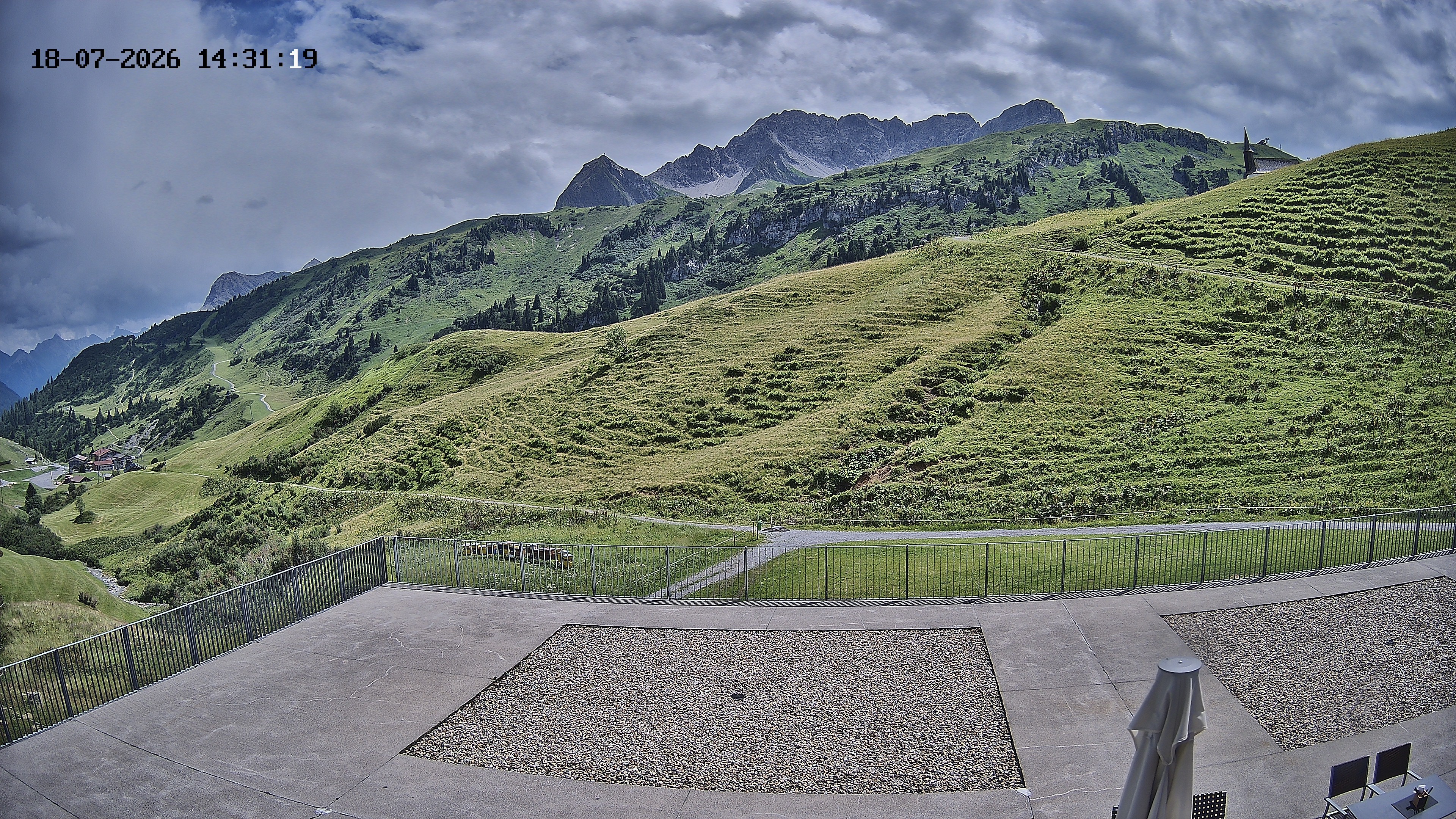 Archived image Webcam Hotel Adler at Warth