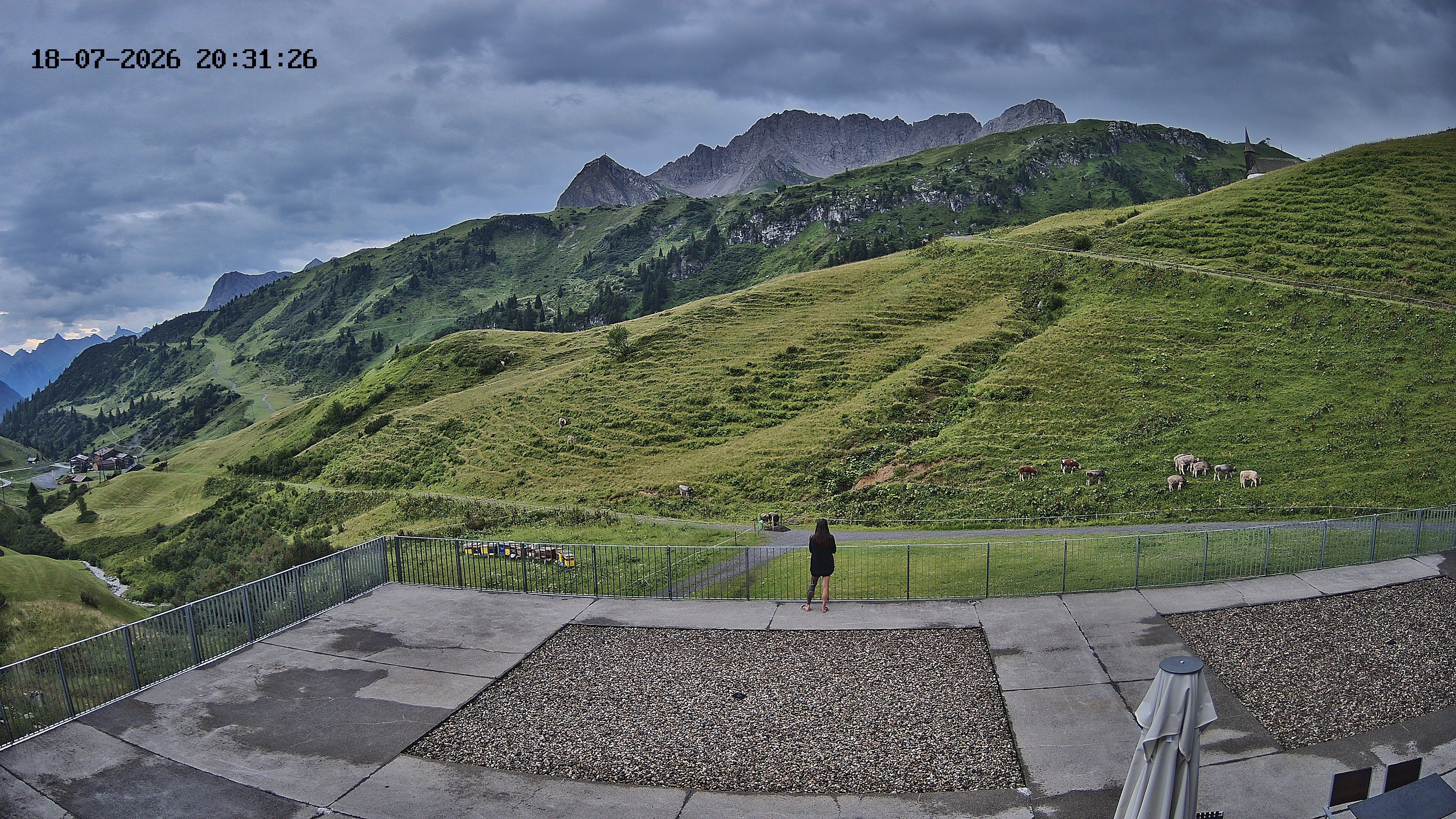 Archiv Foto Webcam Hotel Adler in Warth