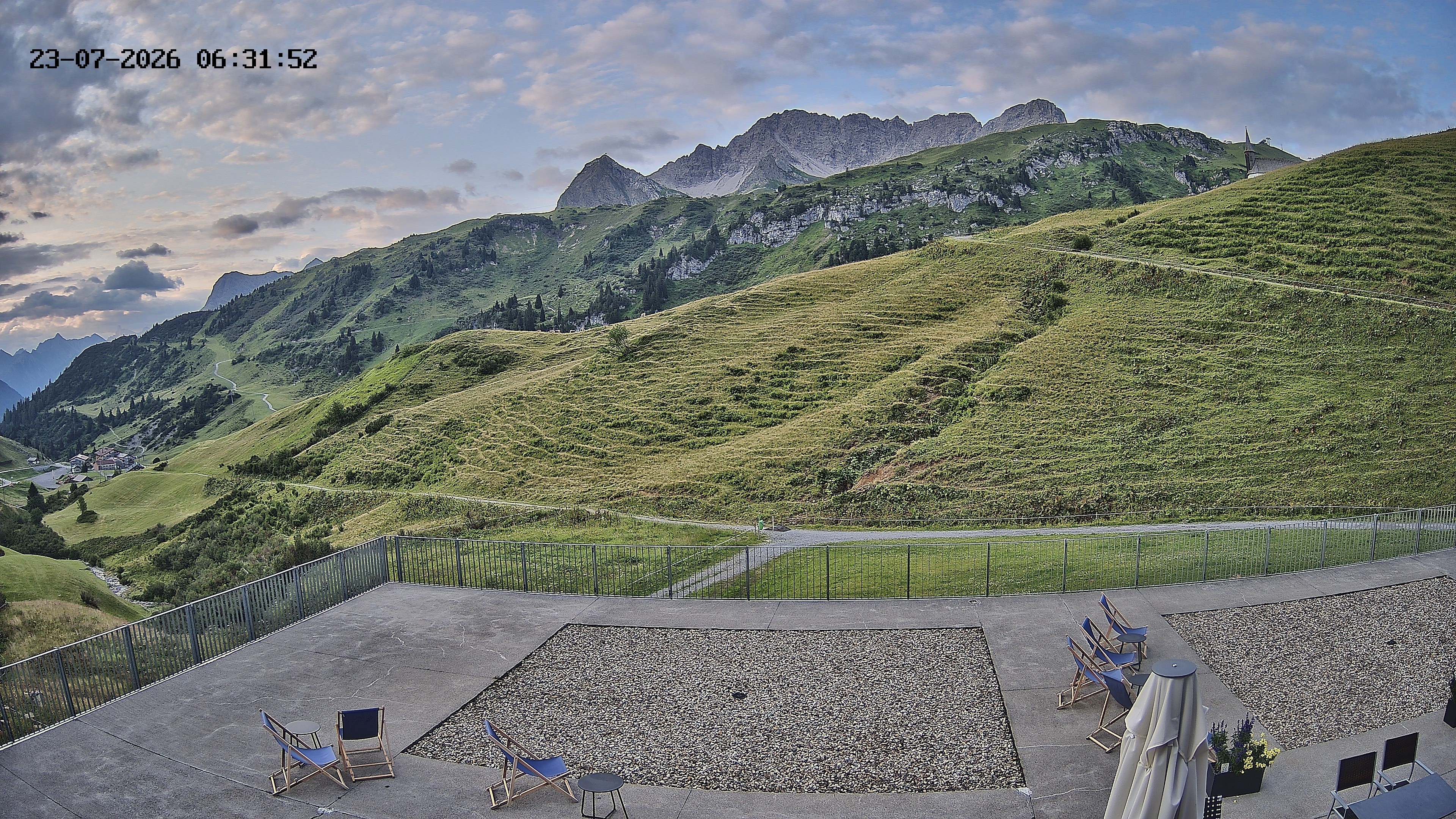 Archiv Foto Webcam Hotel Adler in Warth