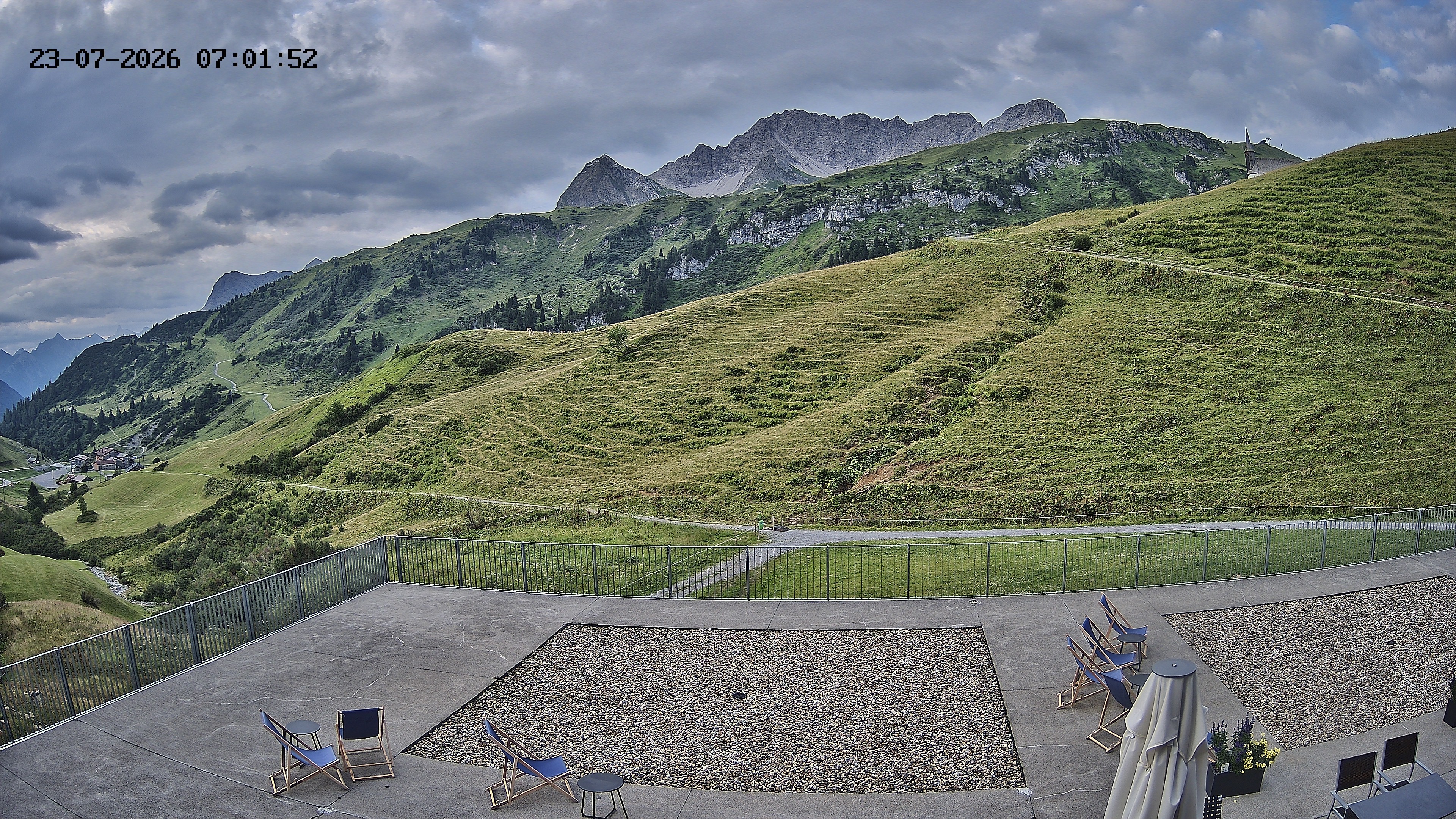 Archiv Foto Webcam Hotel Adler in Warth