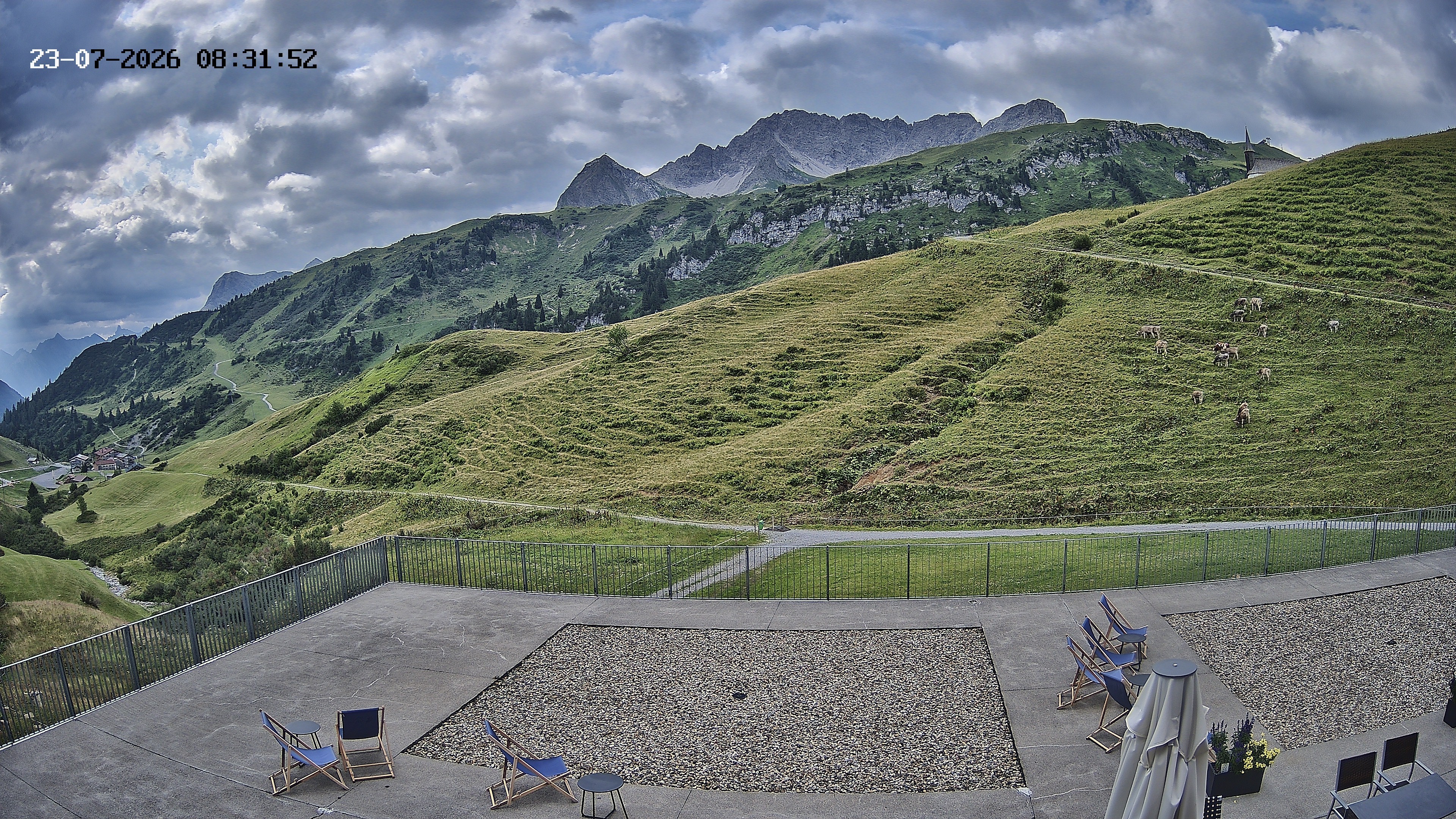 Archiv Foto Webcam Hotel Adler in Warth
