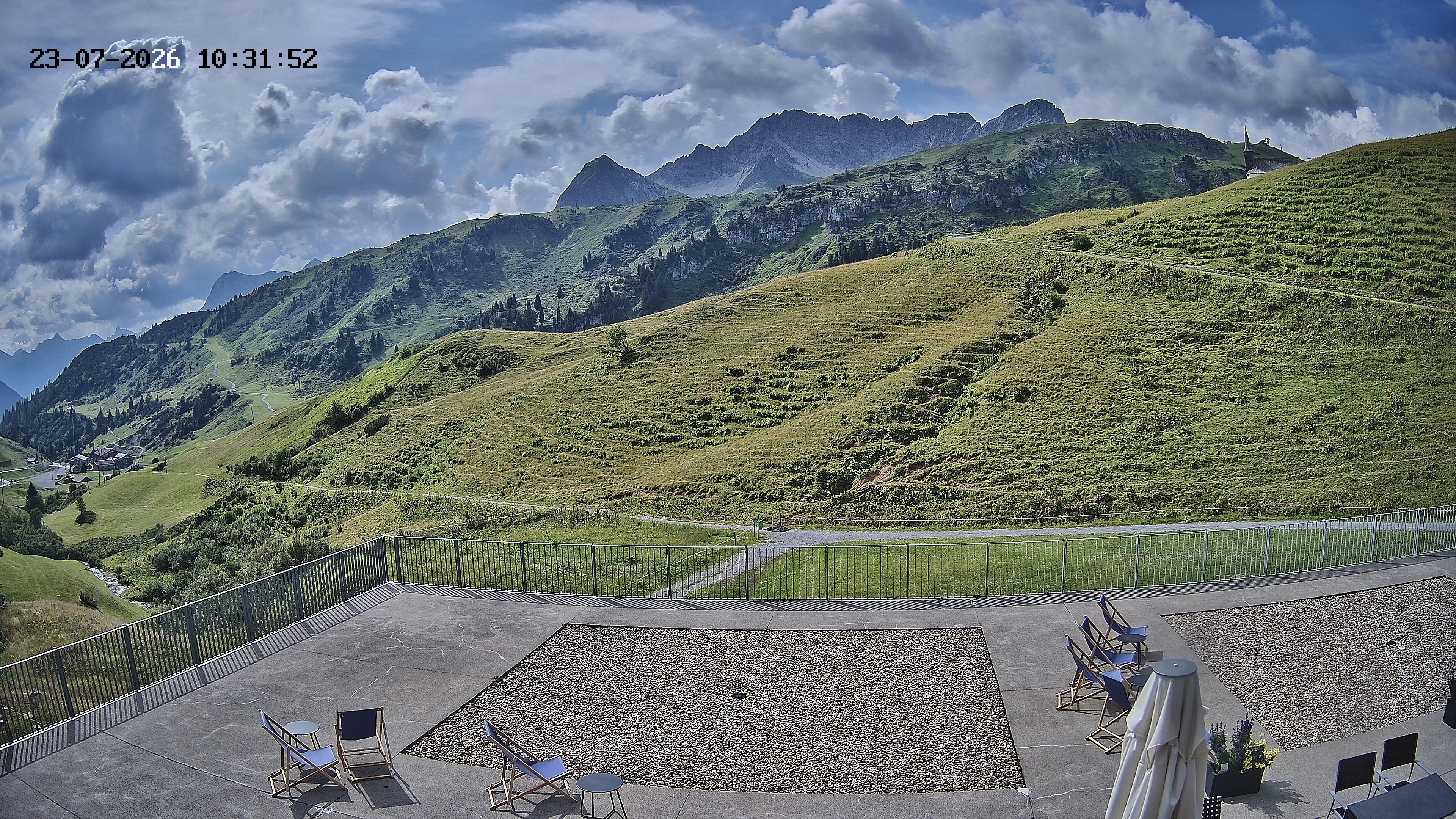 Archiv Foto Webcam Hotel Adler in Warth