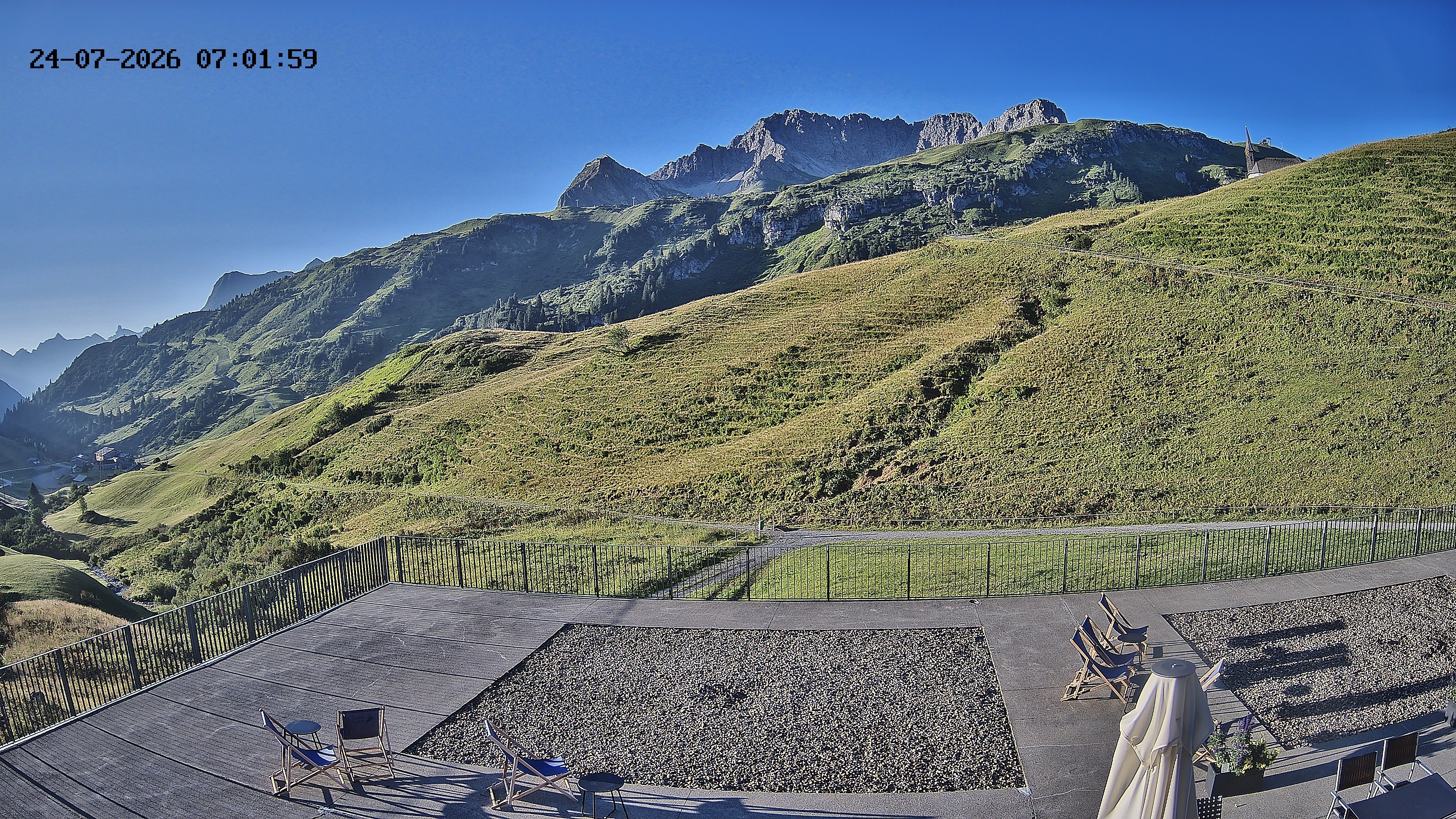 Archiv Foto Webcam Hotel Adler in Warth