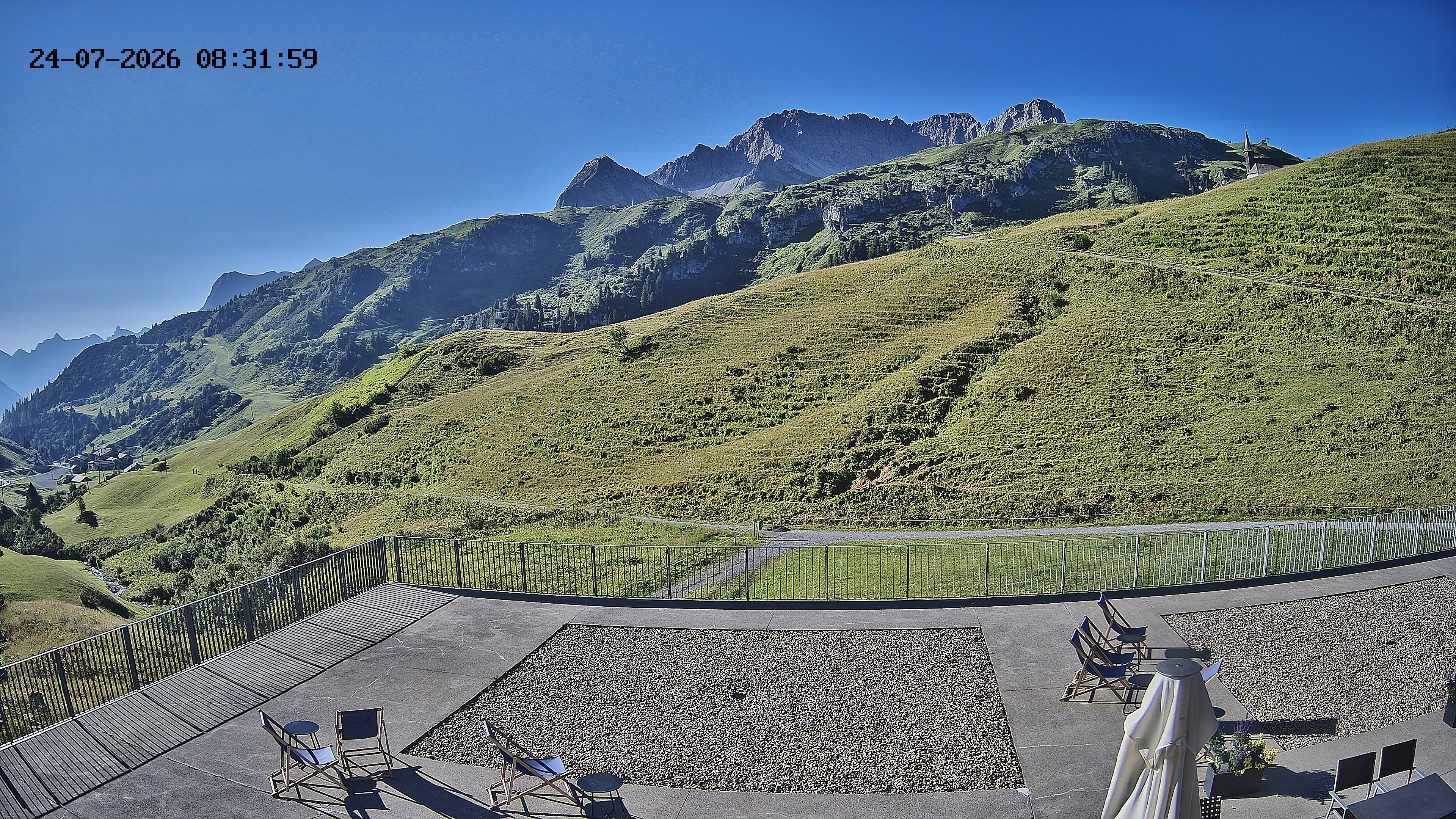 Archiv Foto Webcam Hotel Adler in Warth