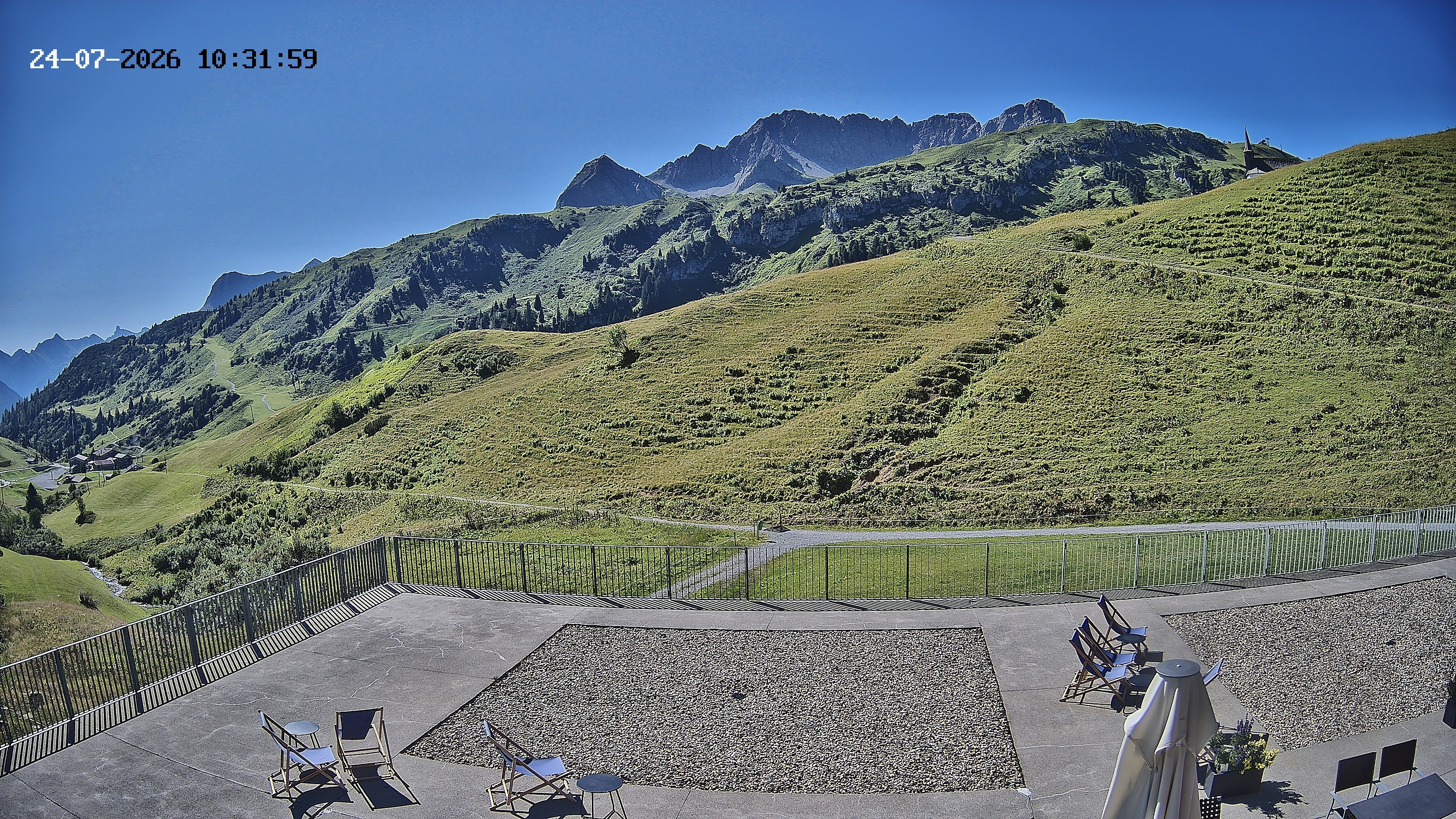 Archiv Foto Webcam Hotel Adler in Warth