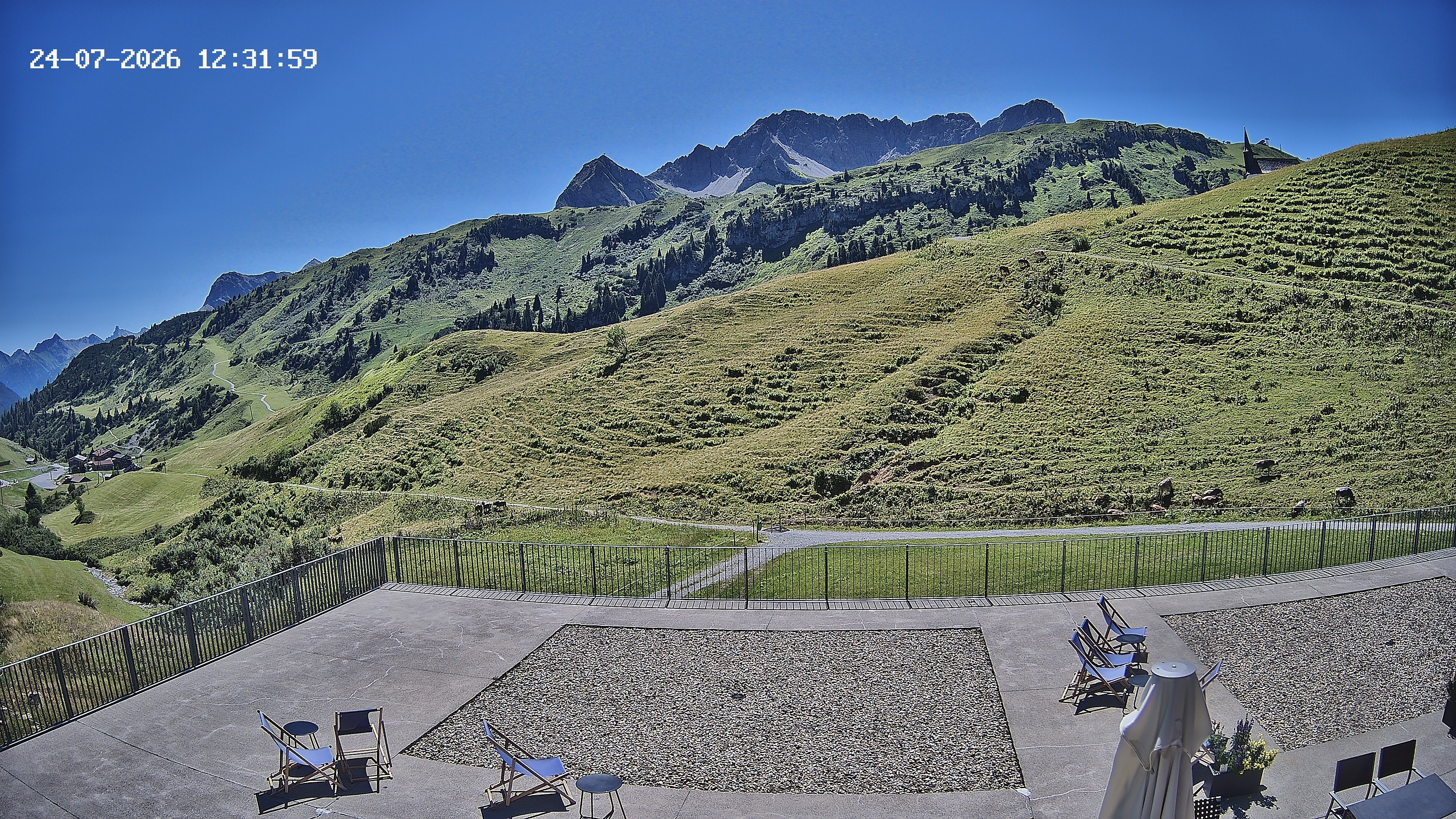 Archiv Foto Webcam Hotel Adler in Warth