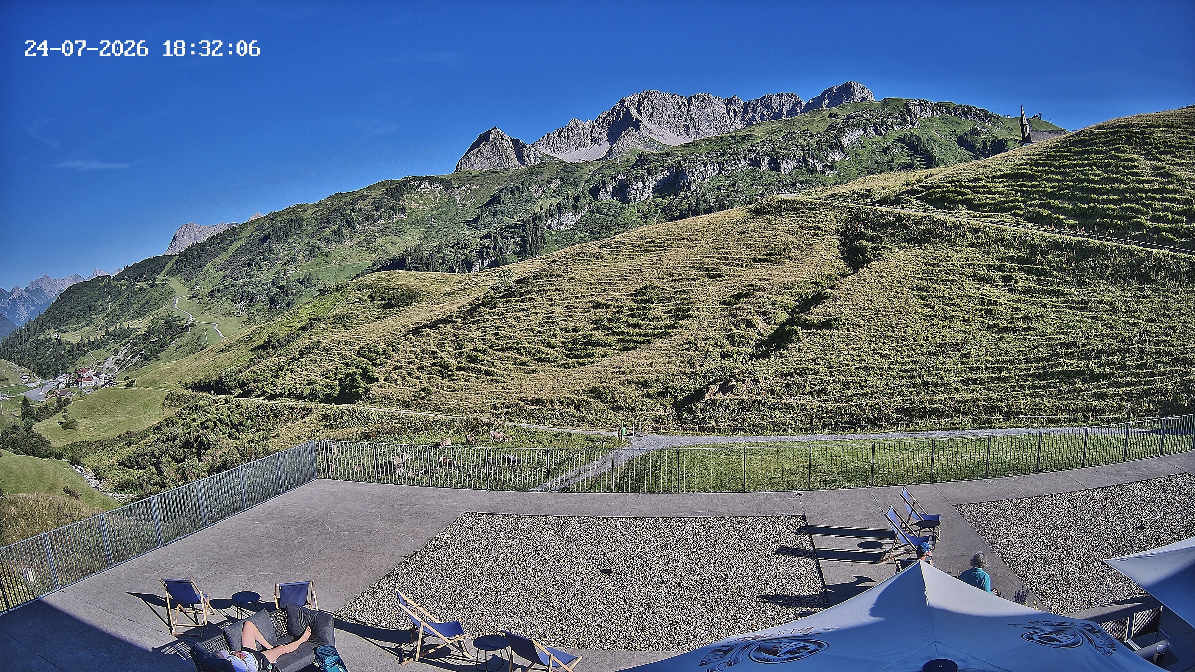 Archiv Foto Webcam Hotel Adler in Warth