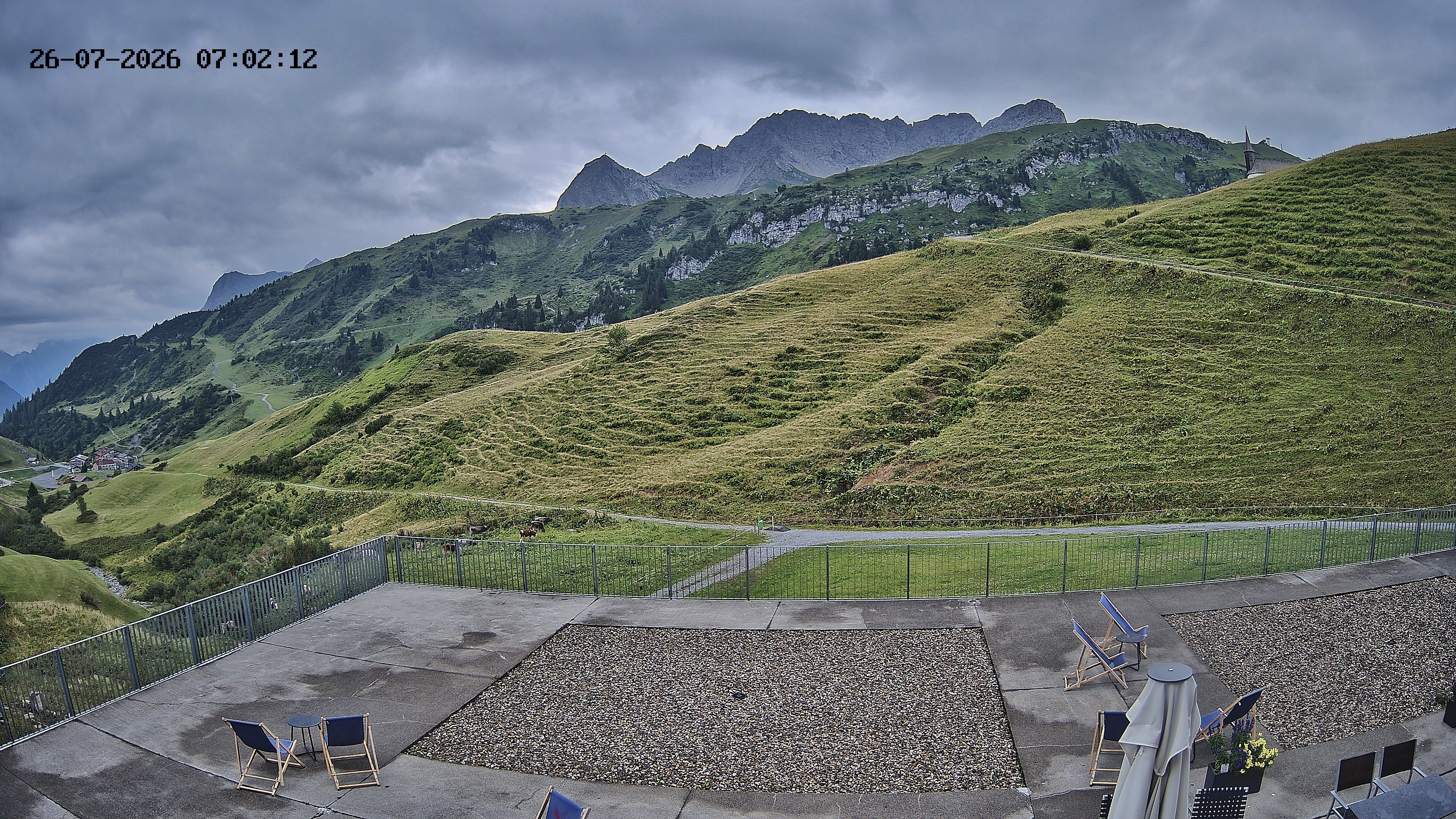 Archiv Foto Webcam Hotel Adler in Warth