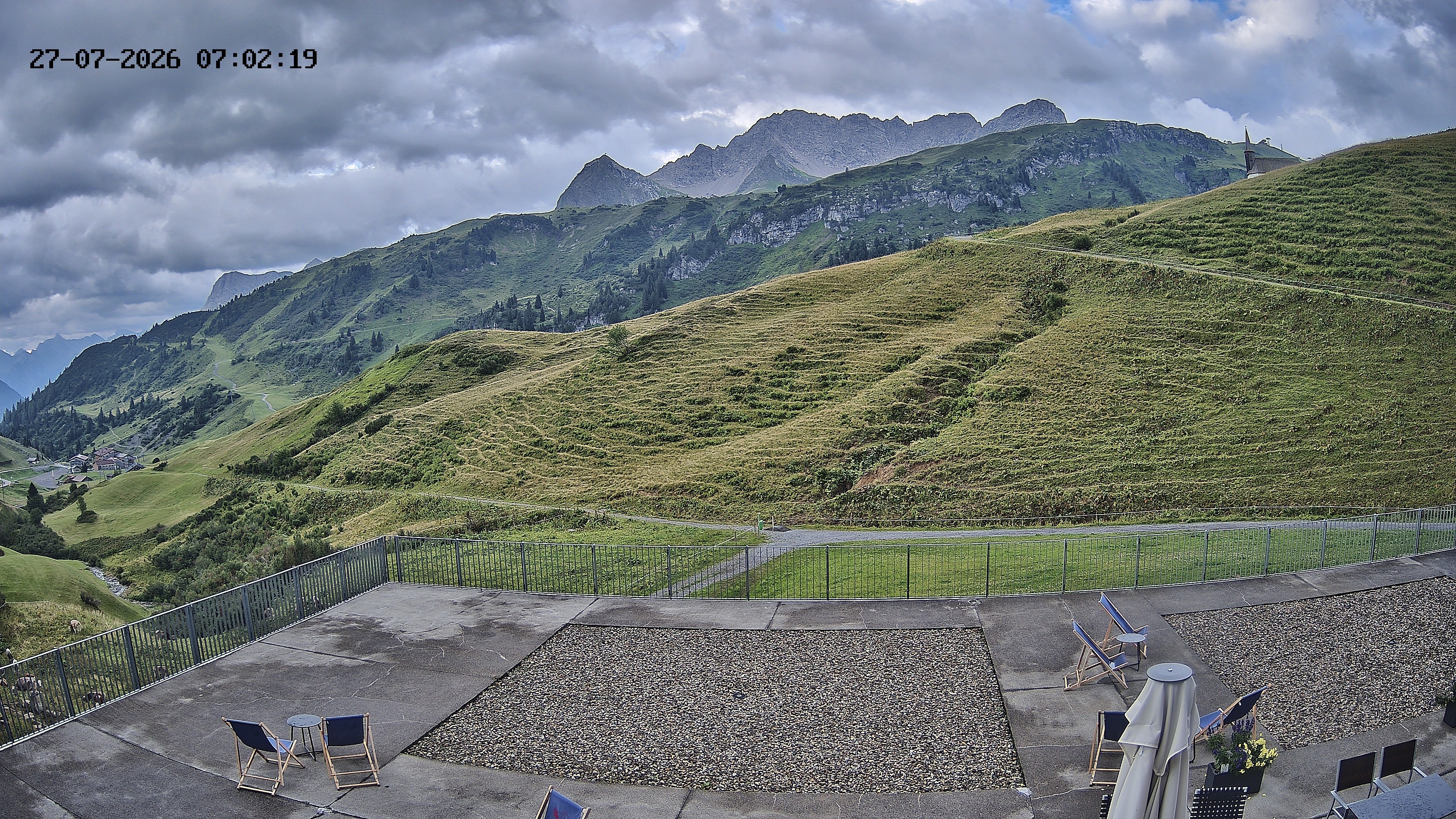 Archiv Foto Webcam Hotel Adler in Warth