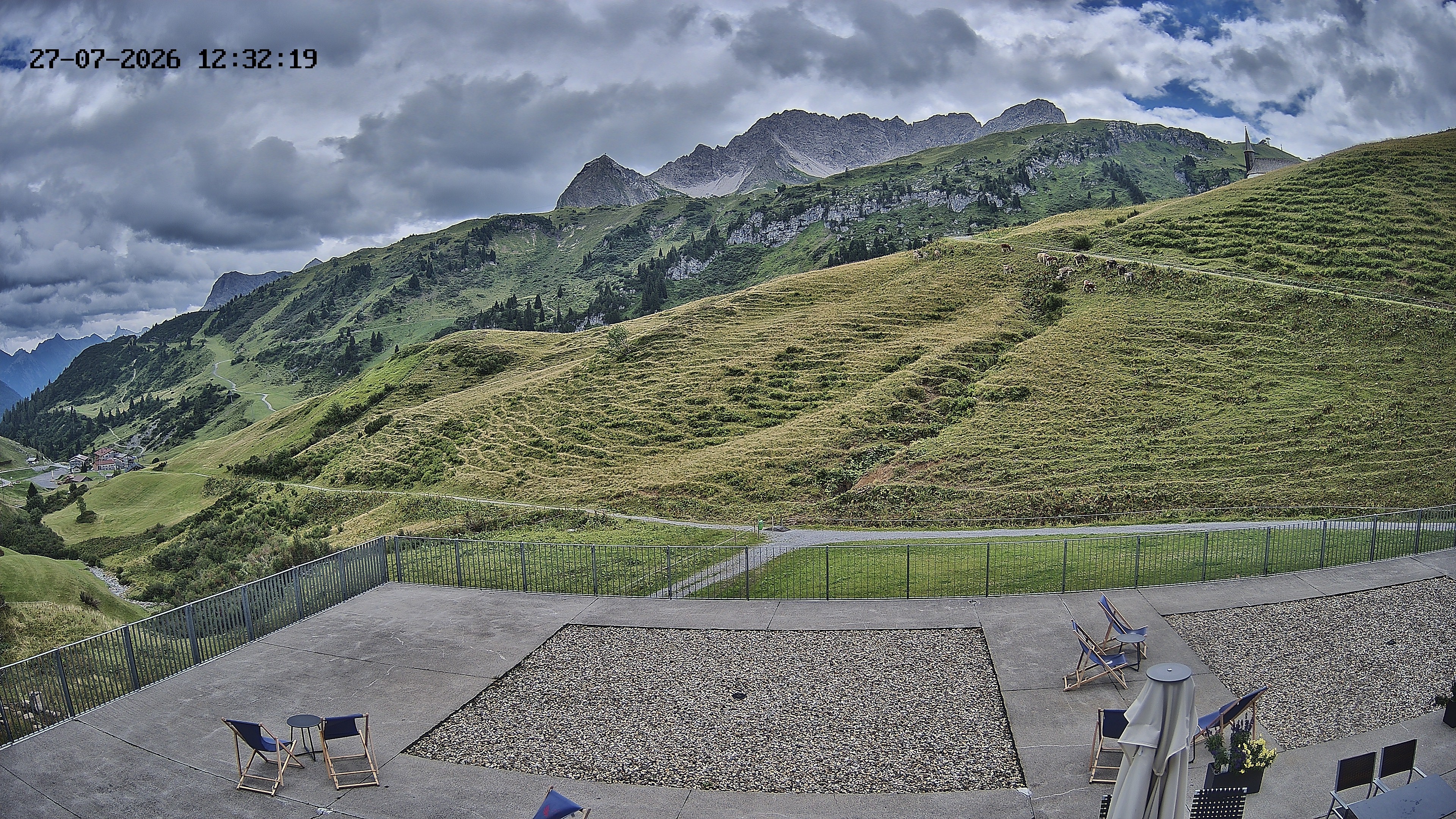 Archiv Foto Webcam Hotel Adler in Warth