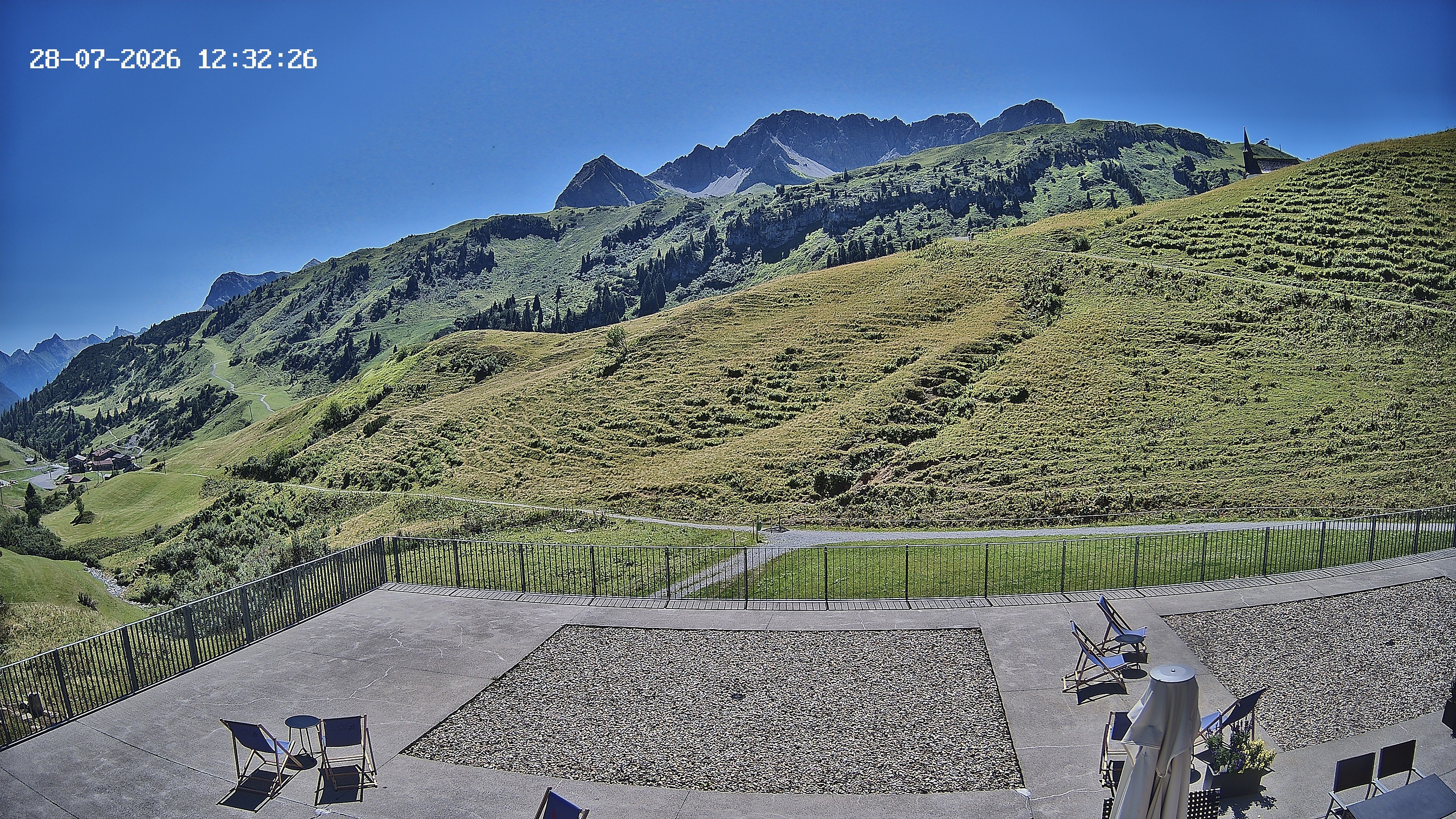Archiv Foto Webcam Hotel Adler in Warth