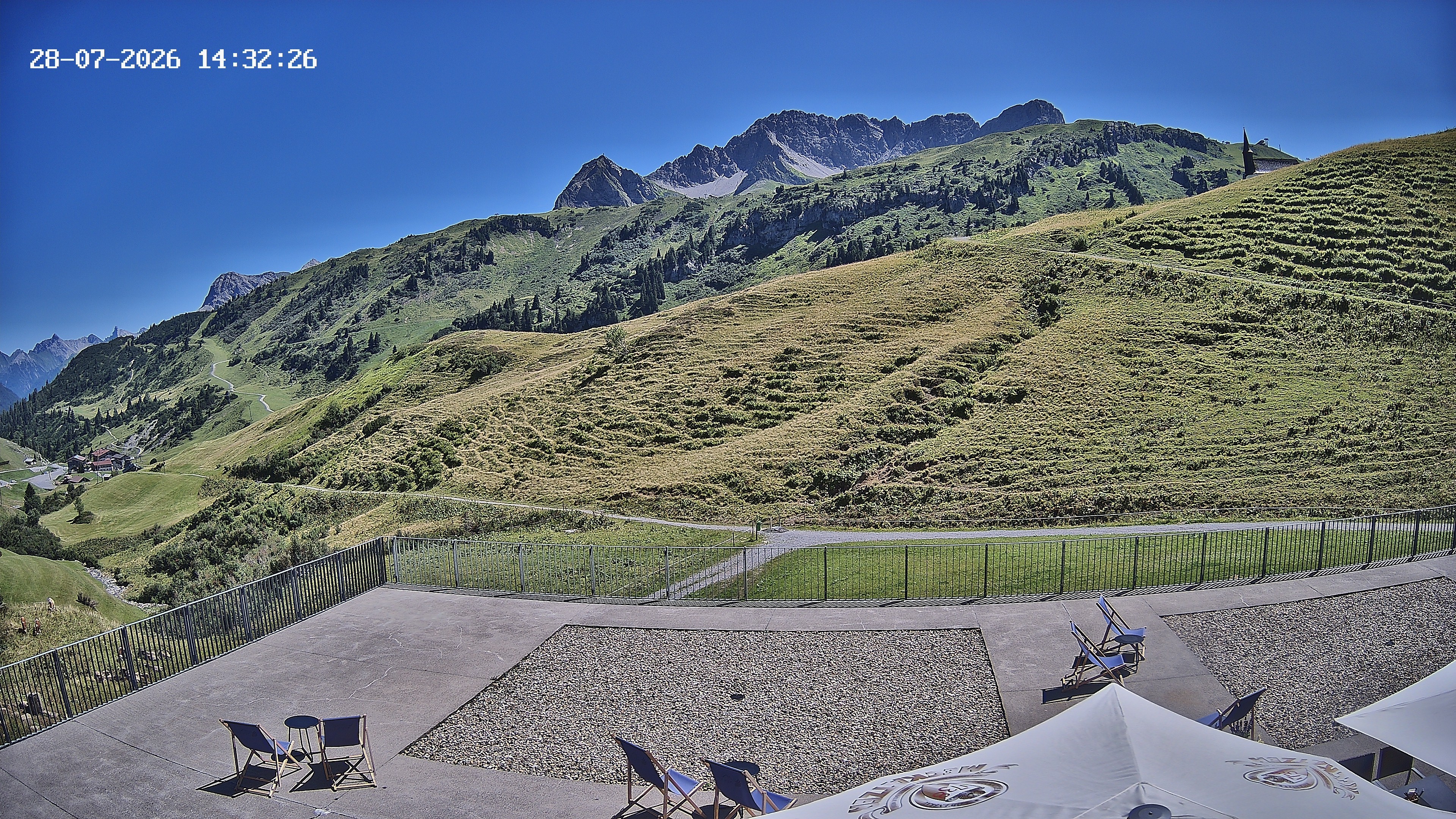 Archiv Foto Webcam Hotel Adler in Warth