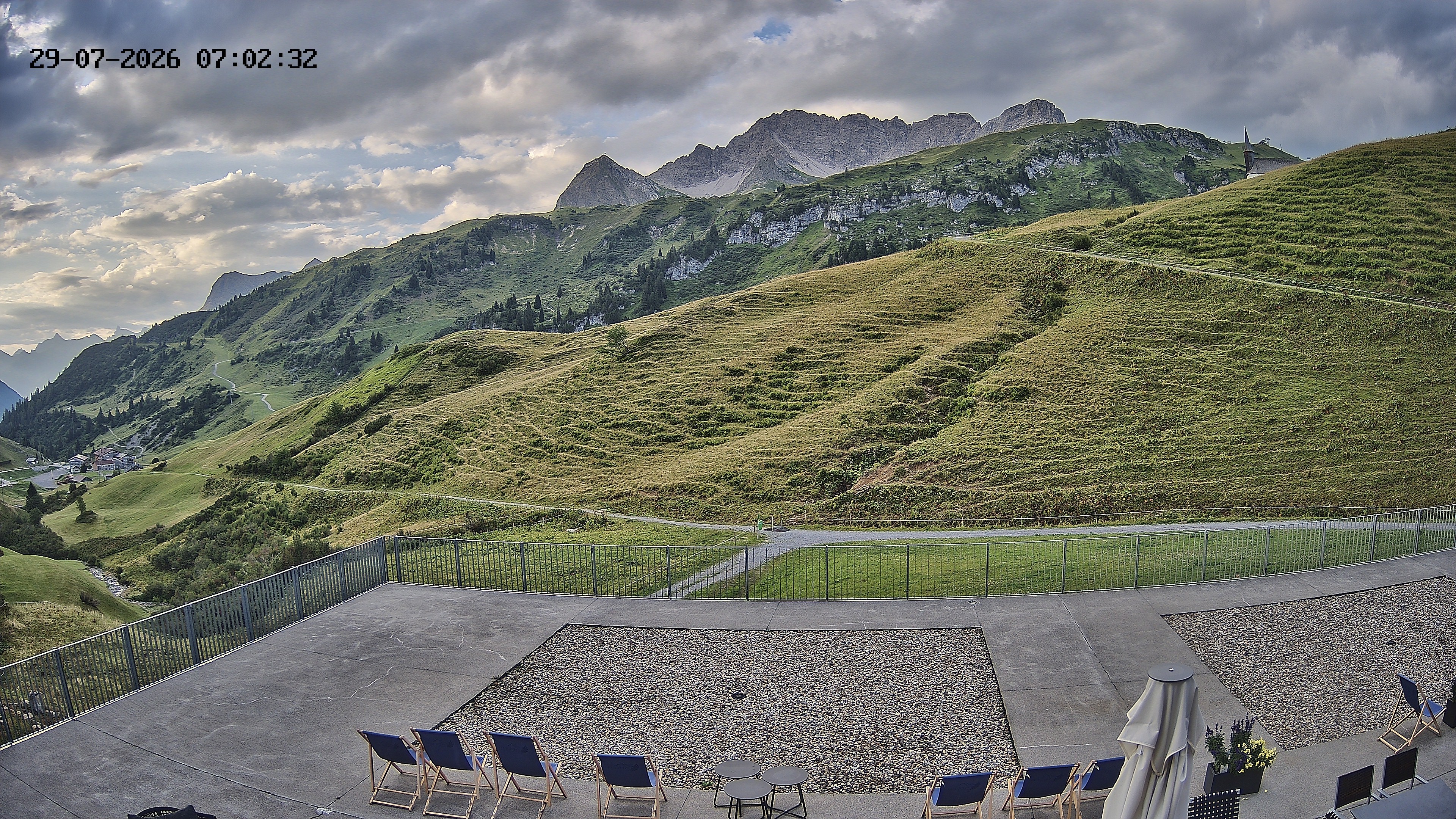 Archived image Webcam Hotel Adler at Warth