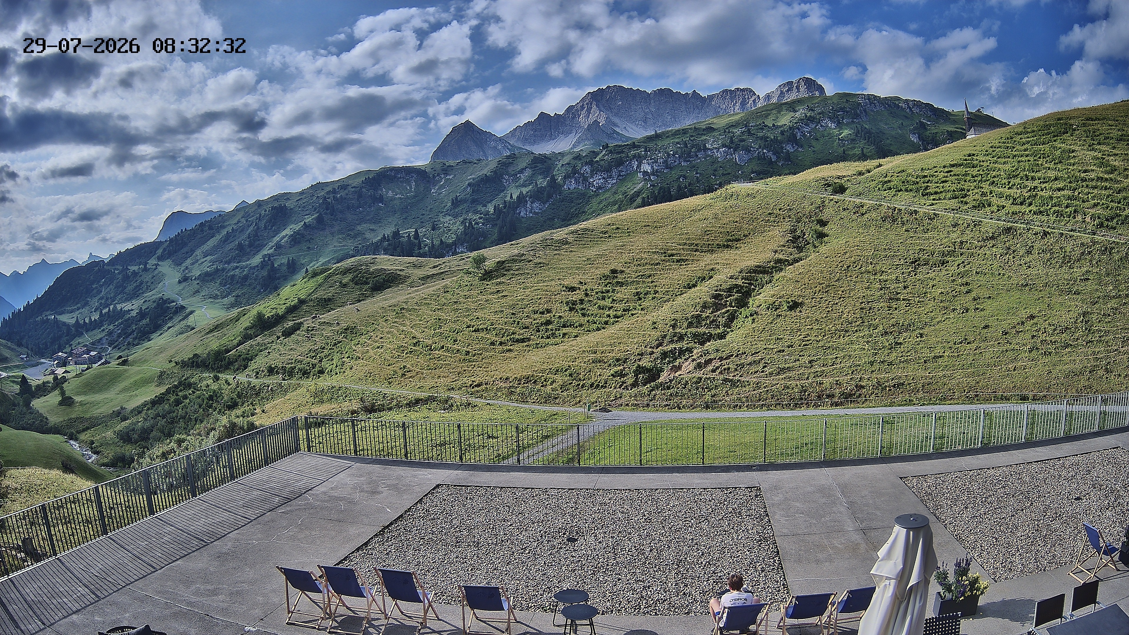 Archived image Webcam Hotel Adler at Warth