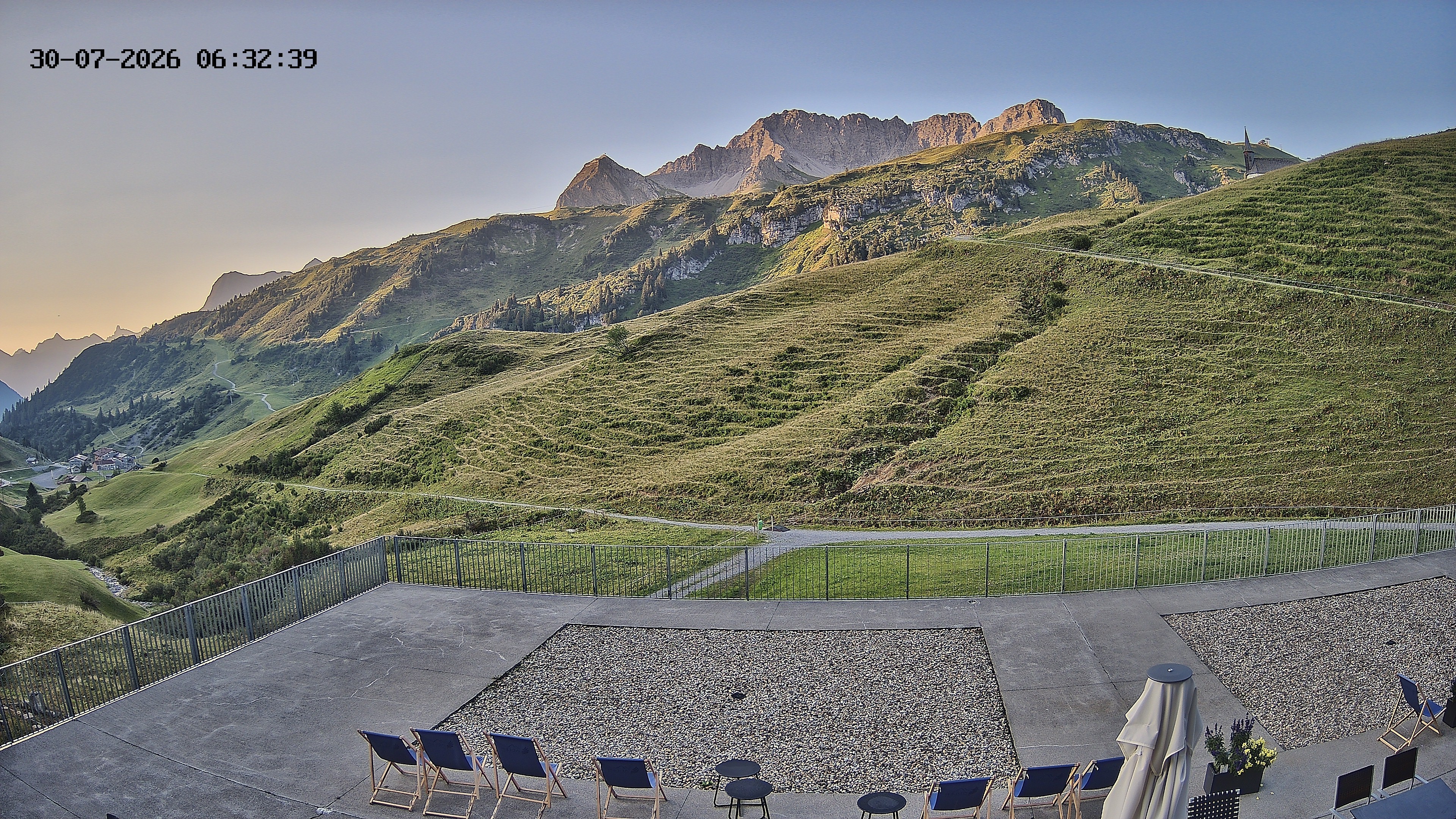 Archived image Webcam Hotel Adler at Warth