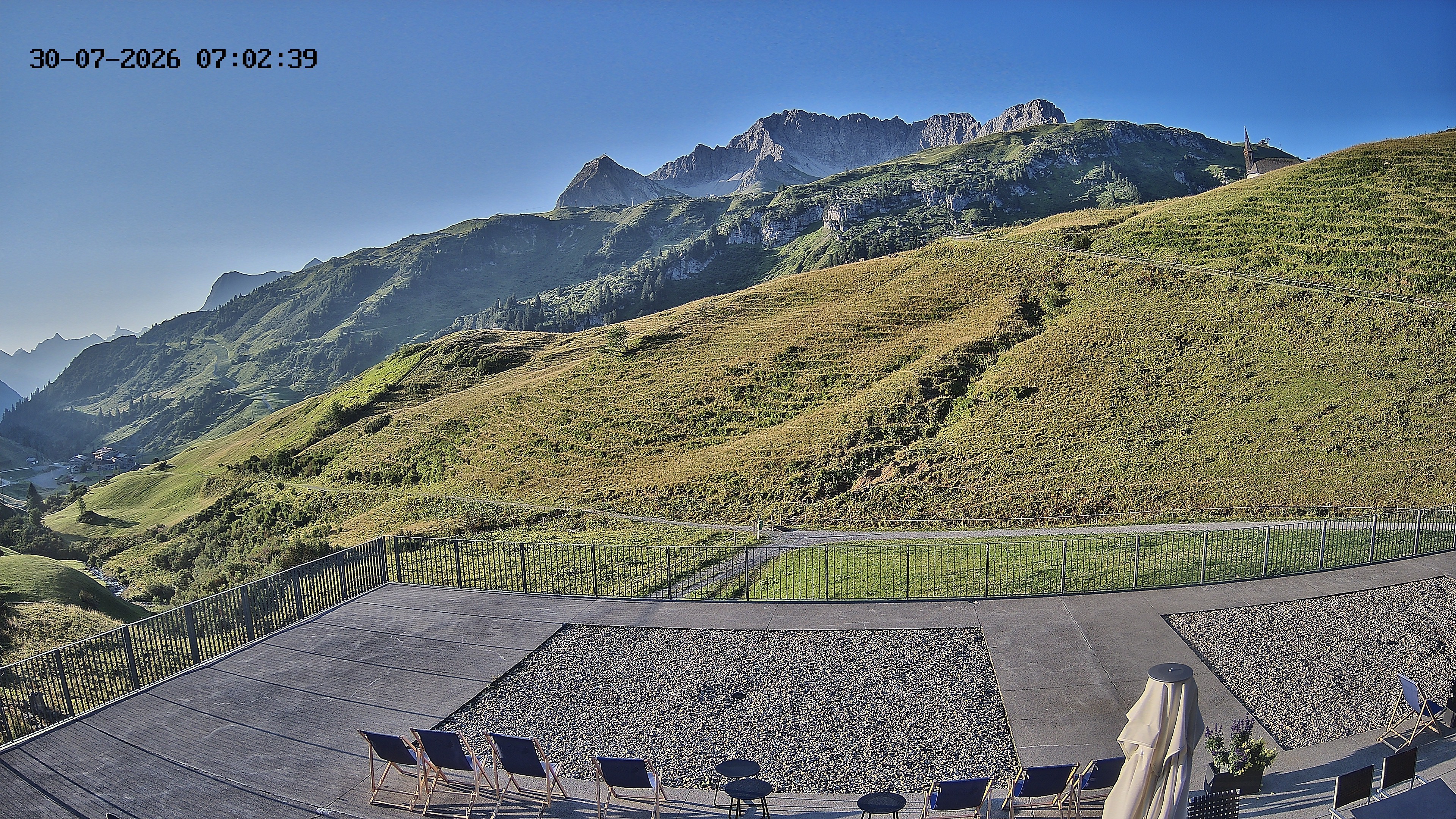 Archived image Webcam Hotel Adler at Warth