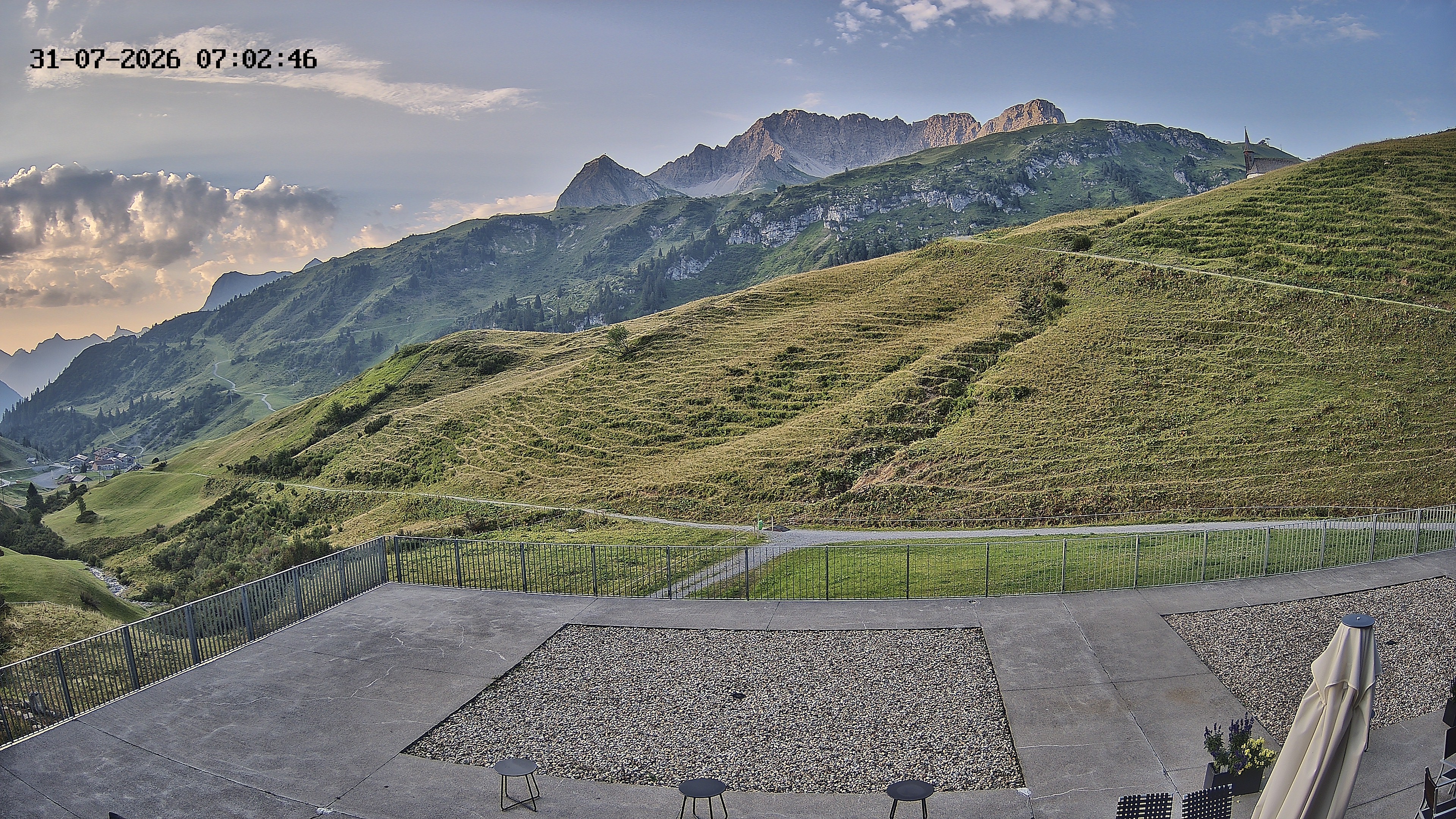 Archiv Foto Webcam Hotel Adler in Warth
