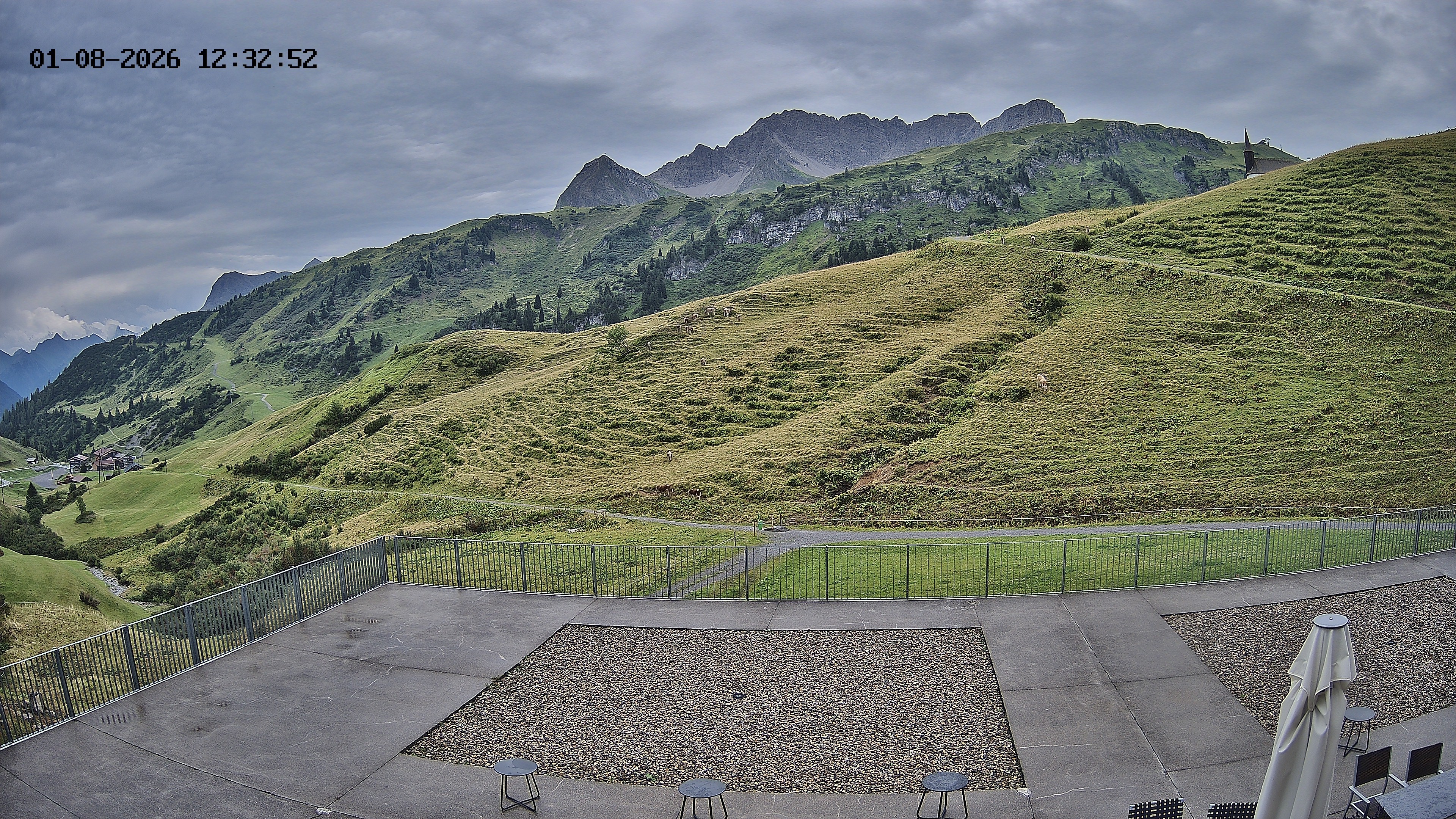 Archived image Webcam Hotel Adler at Warth