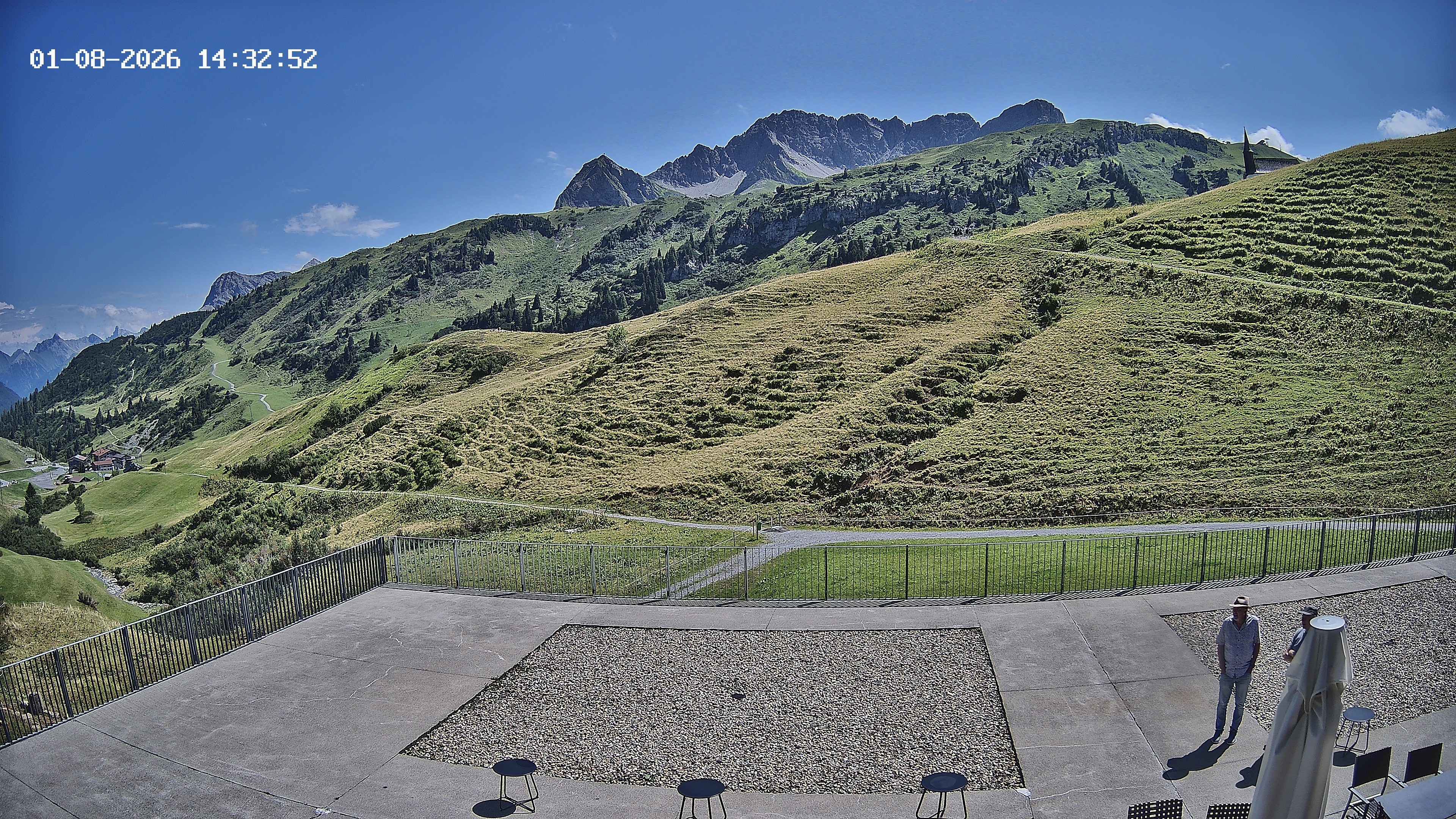 Archived image Webcam Hotel Adler at Warth