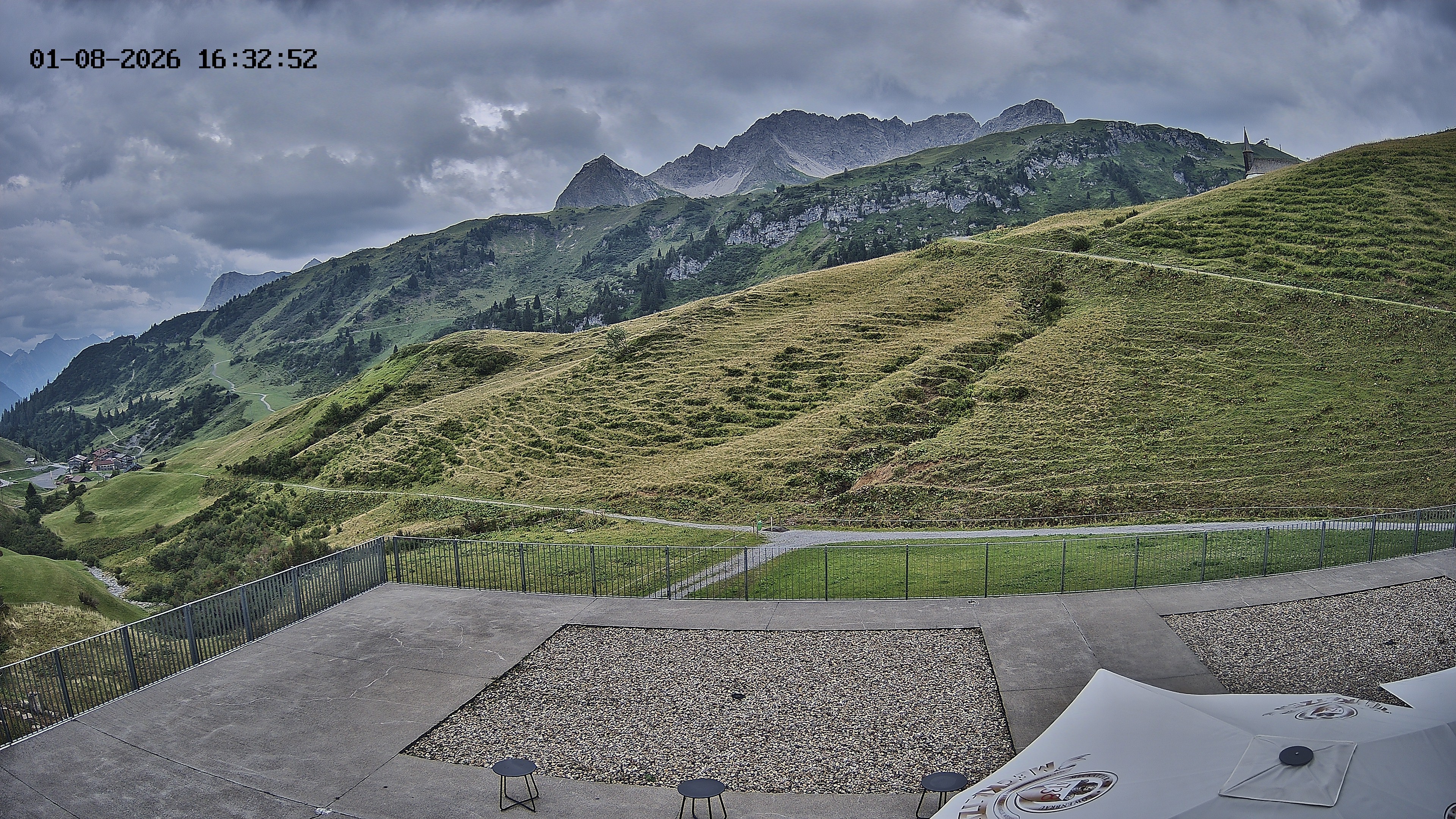 Archived image Webcam Hotel Adler at Warth