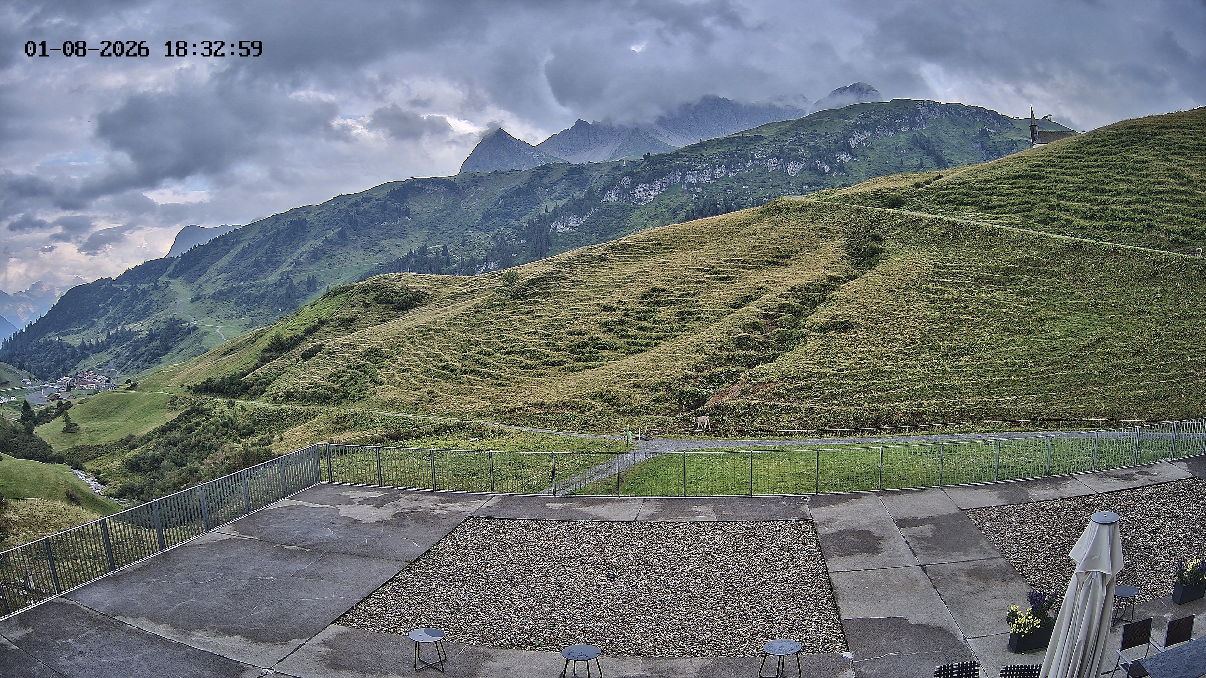 Archived image Webcam Hotel Adler at Warth