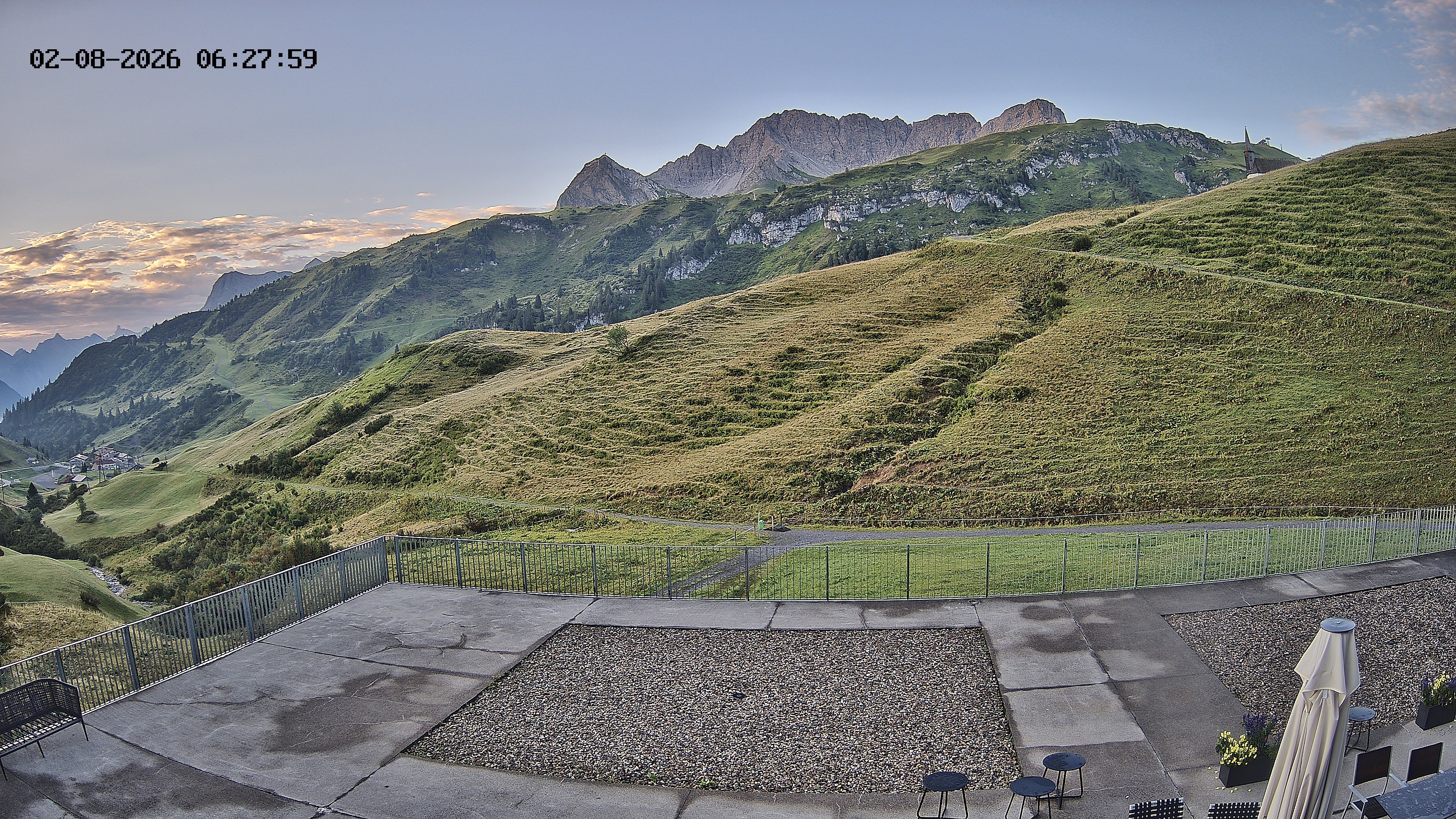 Archiv Foto Webcam Hotel Adler in Warth