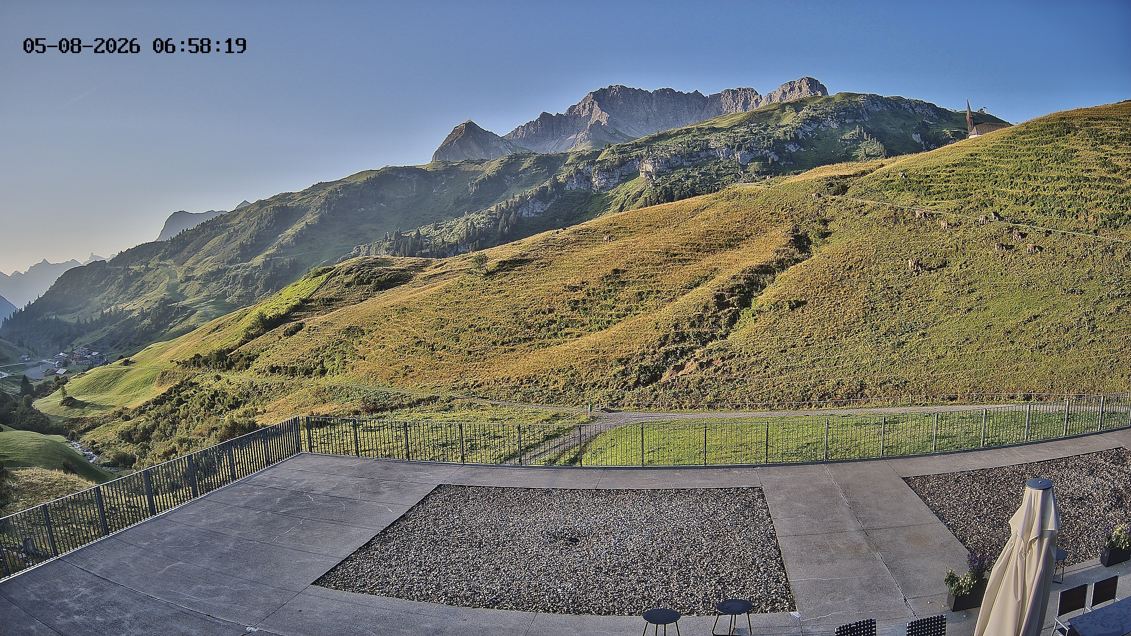 Archiv Foto Webcam Hotel Adler in Warth