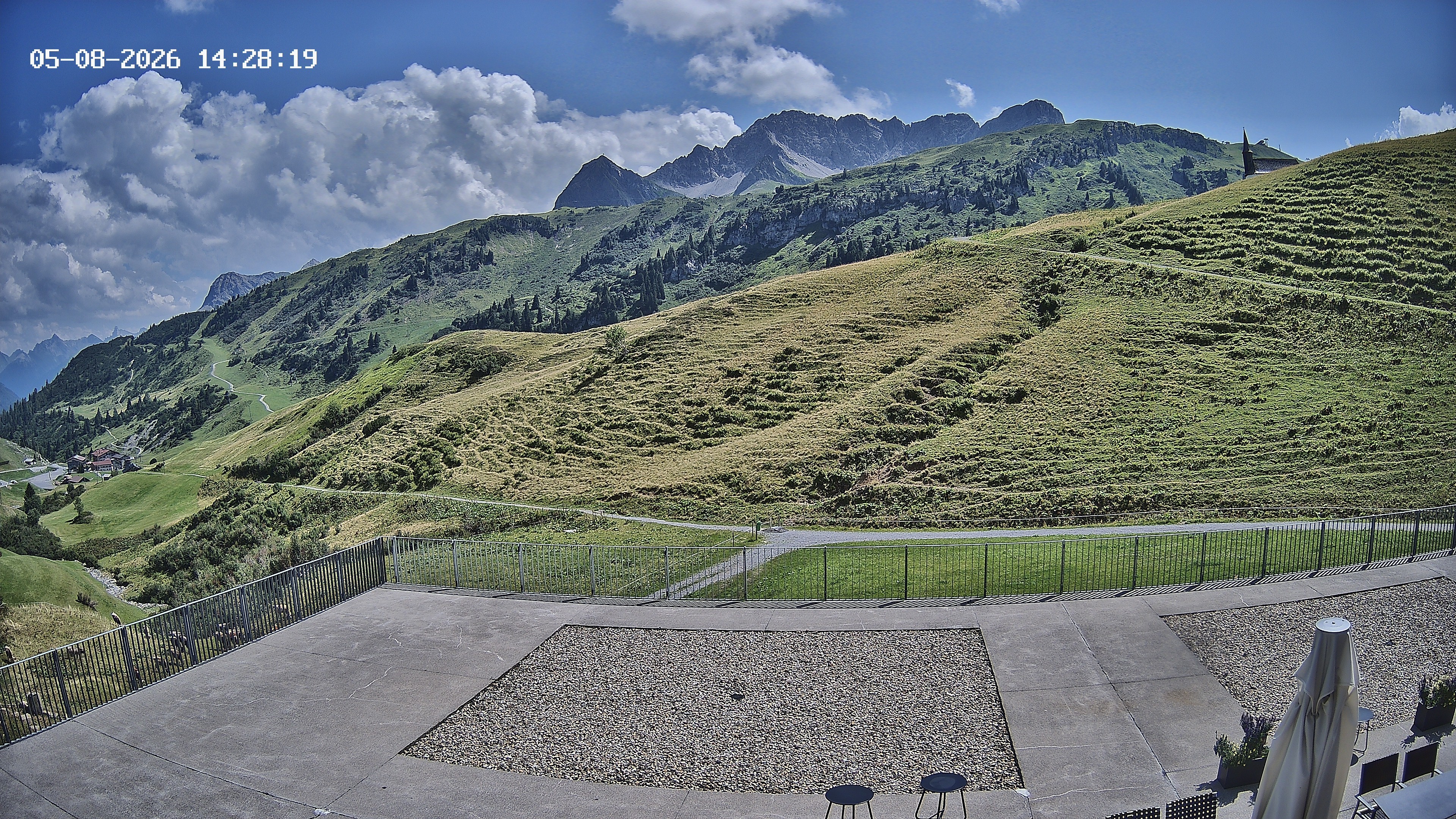 Archiv Foto Webcam Hotel Adler in Warth