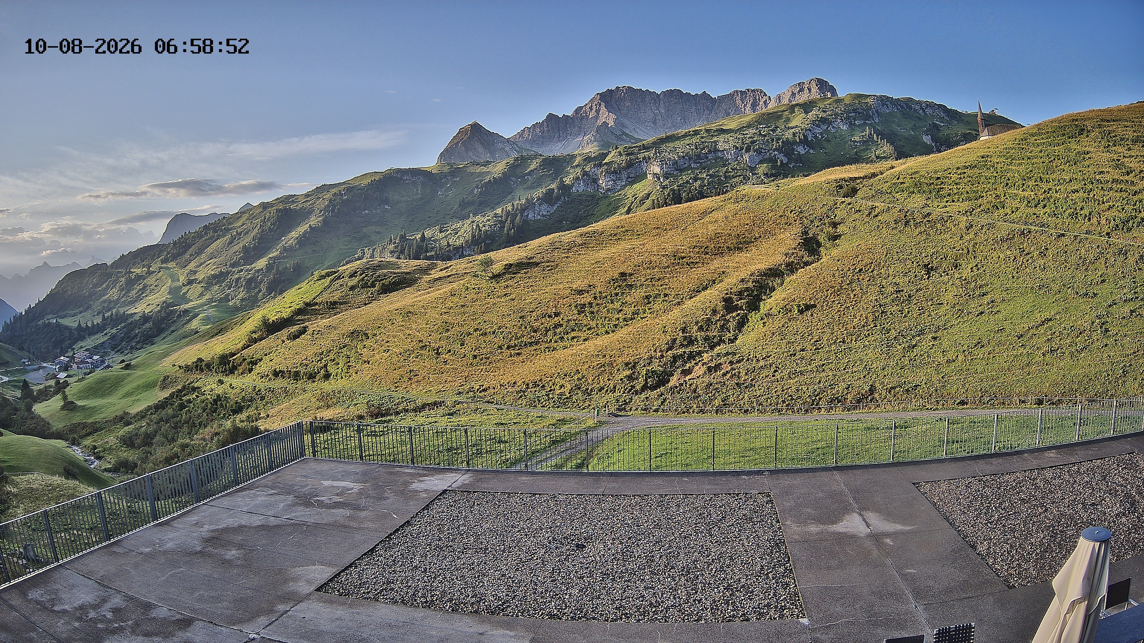 Archived image Webcam Hotel Adler at Warth