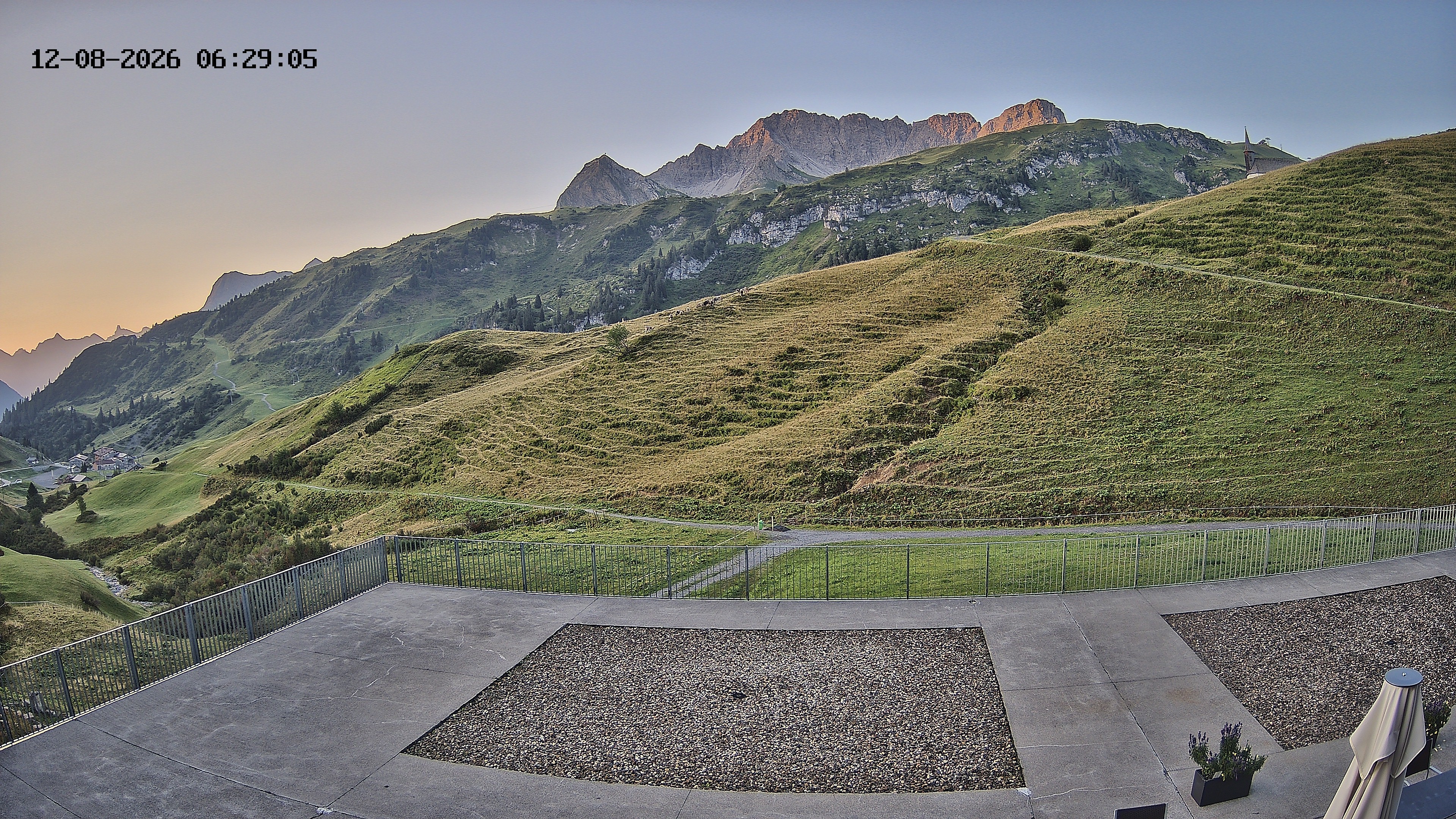 Archiv Foto Webcam Hotel Adler in Warth