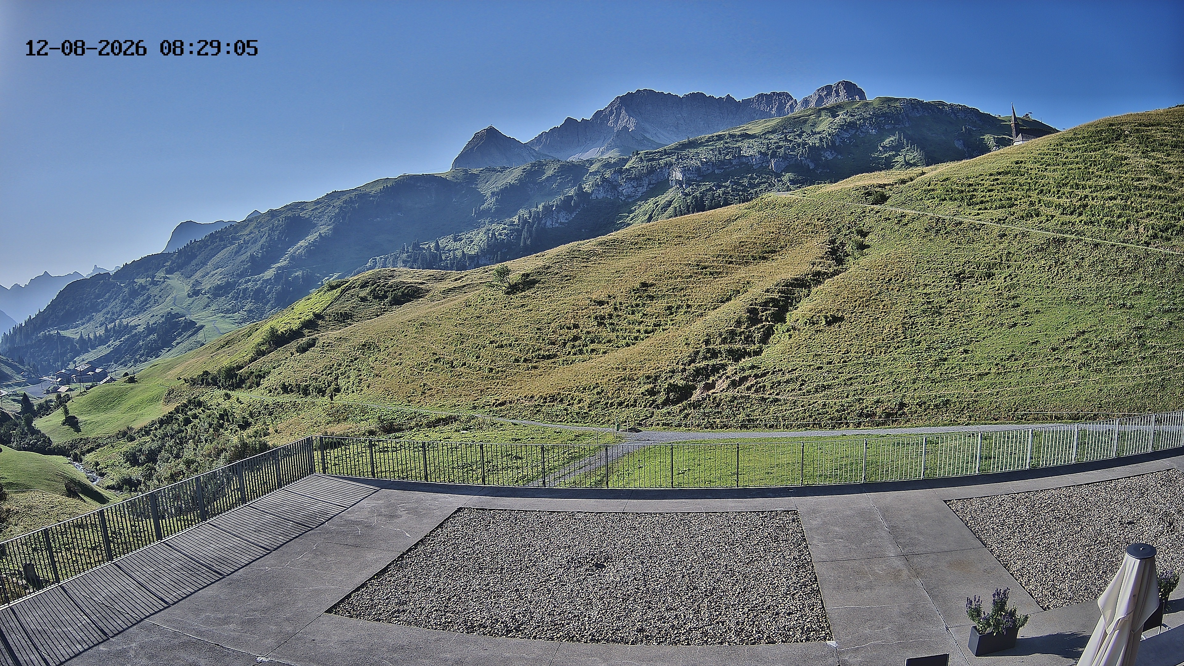 Archived image Webcam Hotel Adler at Warth