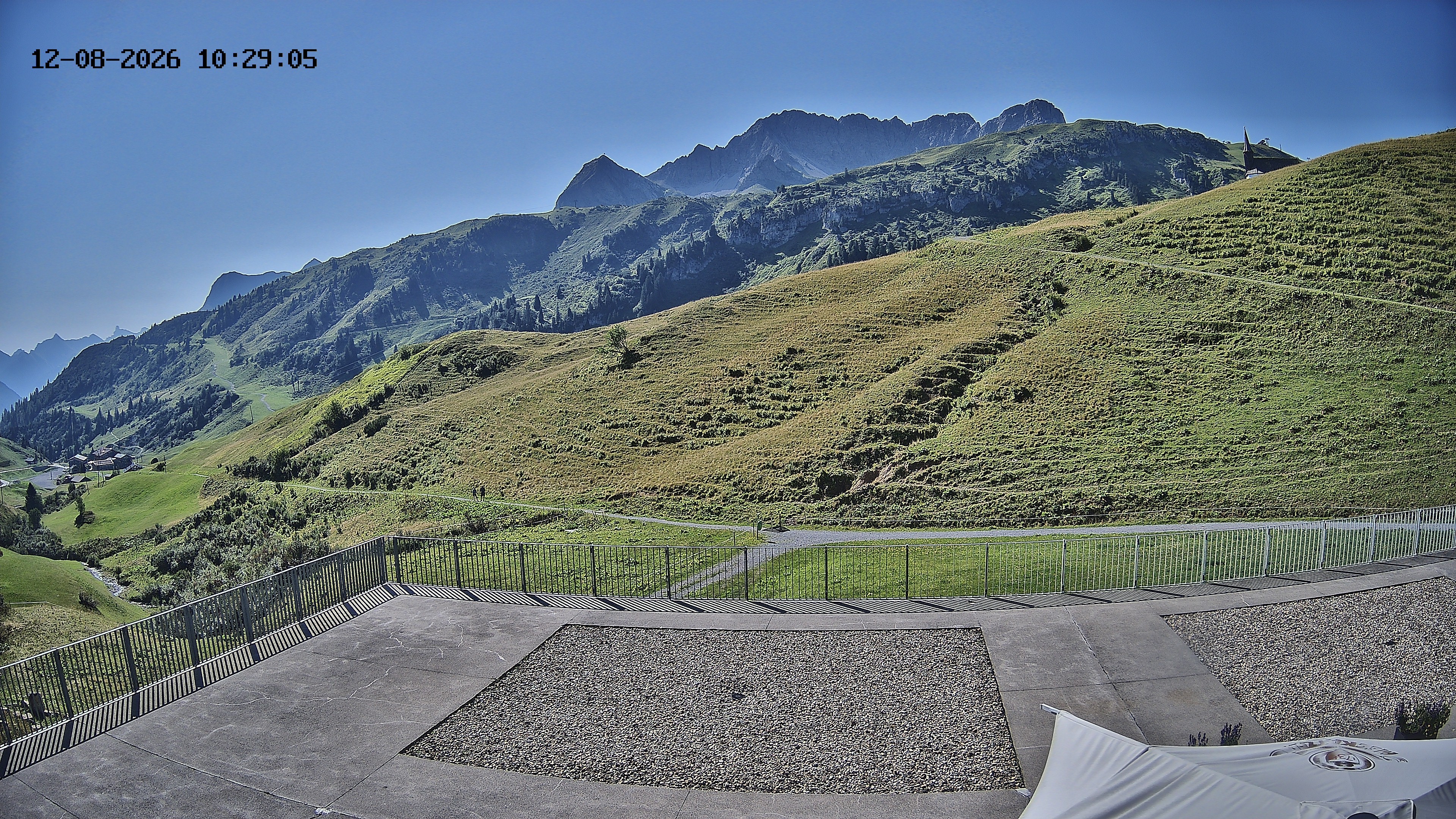 Archived image Webcam Hotel Adler at Warth