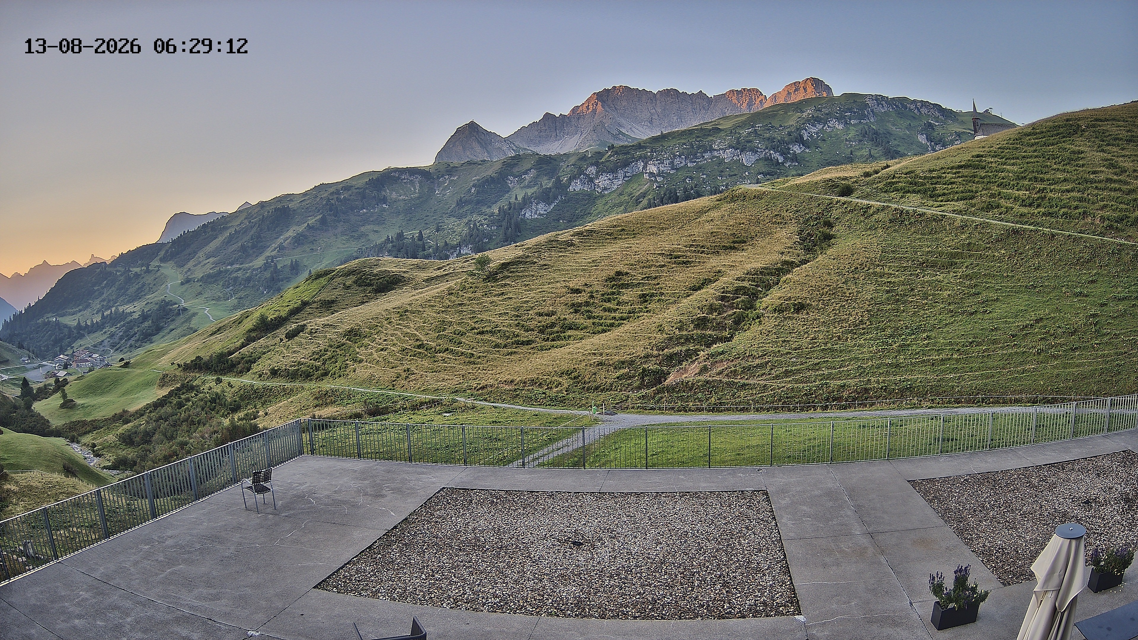 Archiv Foto Webcam Hotel Adler in Warth