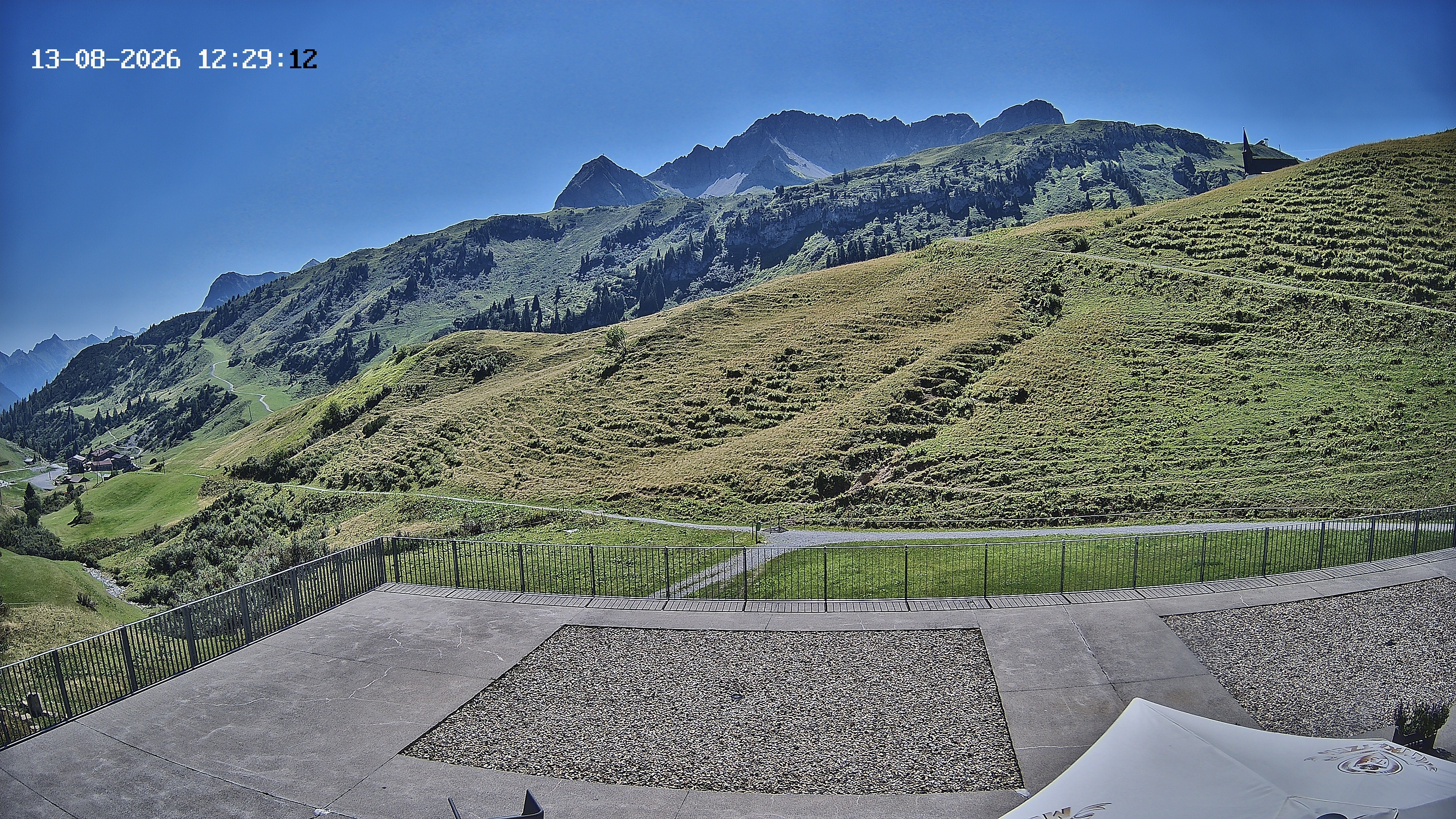 Archiv Foto Webcam Hotel Adler in Warth