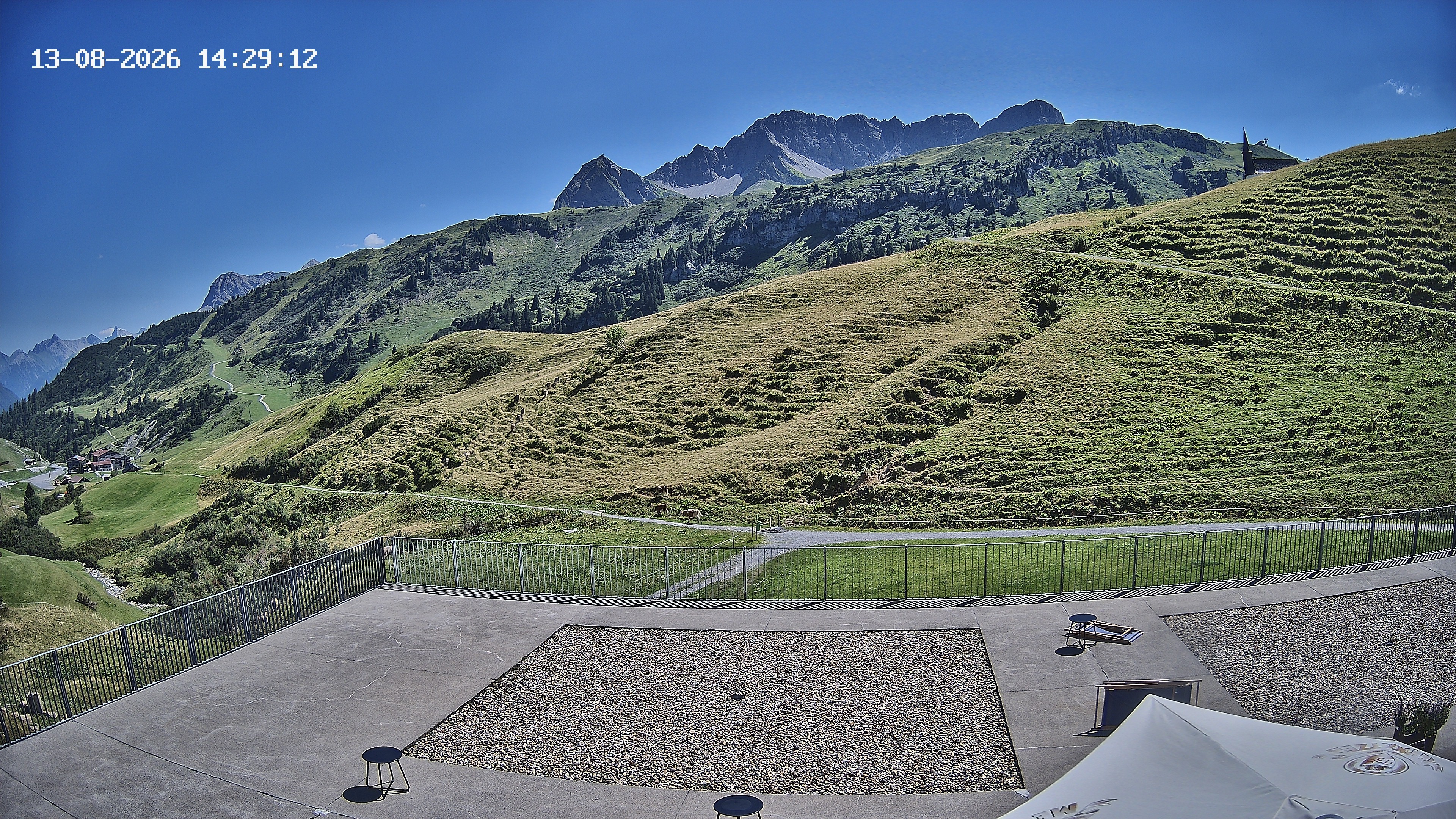 Archiv Foto Webcam Hotel Adler in Warth